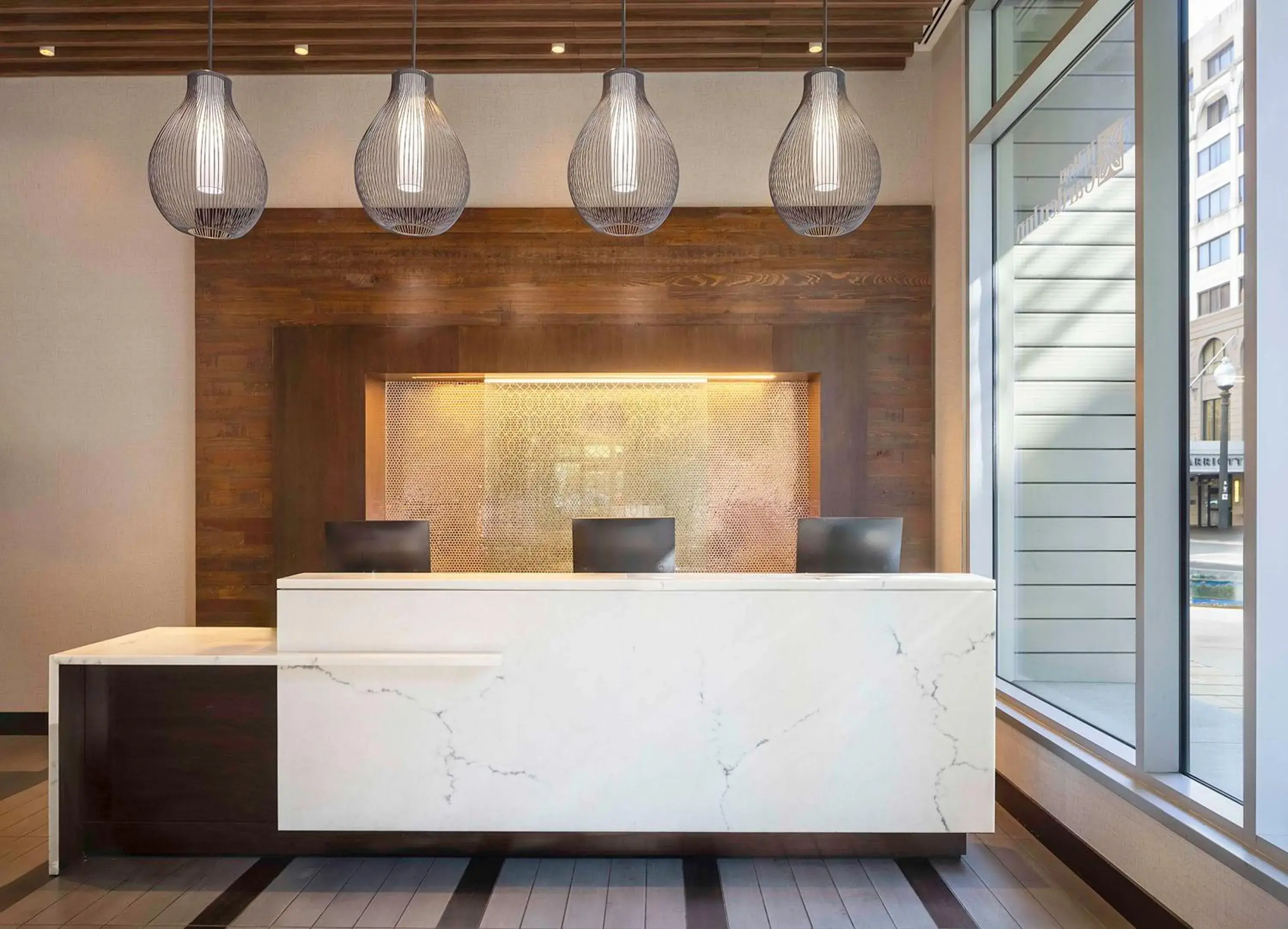 Lobby or reception in Hilton Garden Inn Washington DC/Georgetown Area Lobby or reception in Hilton Garden Inn Washington DC/Georgetown Area
