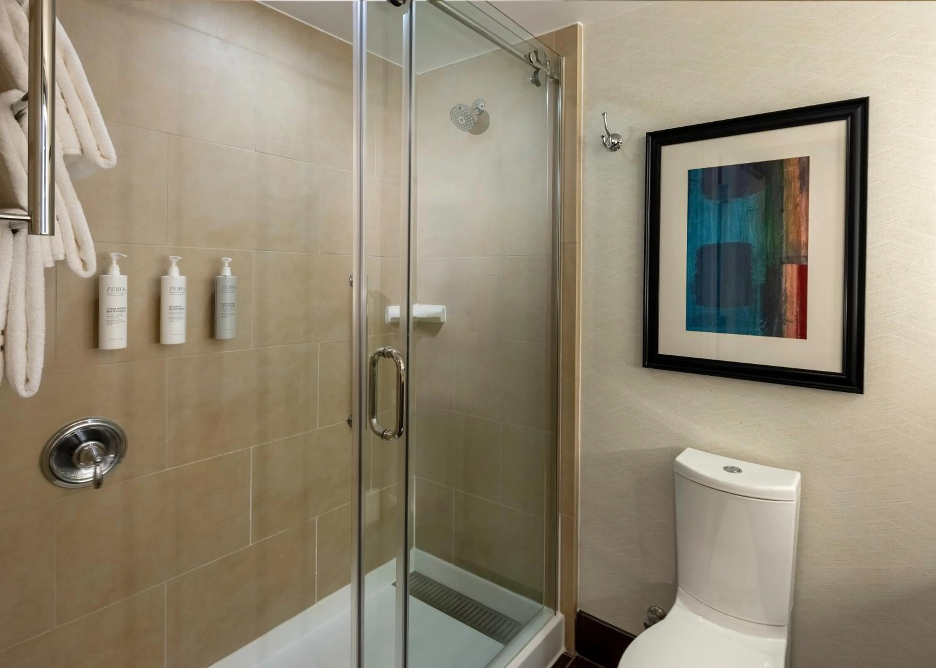 Shower in Hilton Garden Inn Washington DC/Georgetown Area