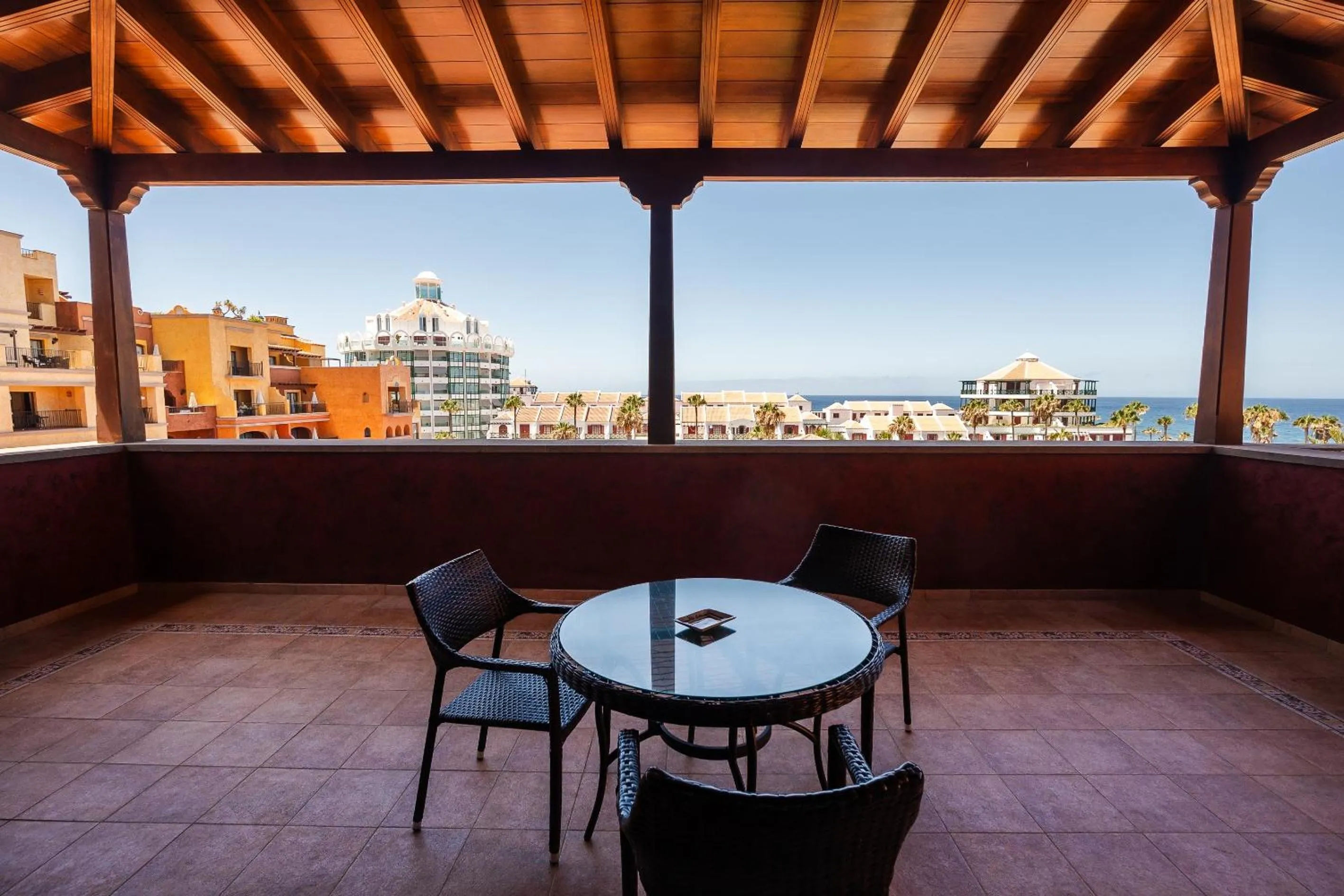 Balcony/Terrace in Europe Villa Cortes GL