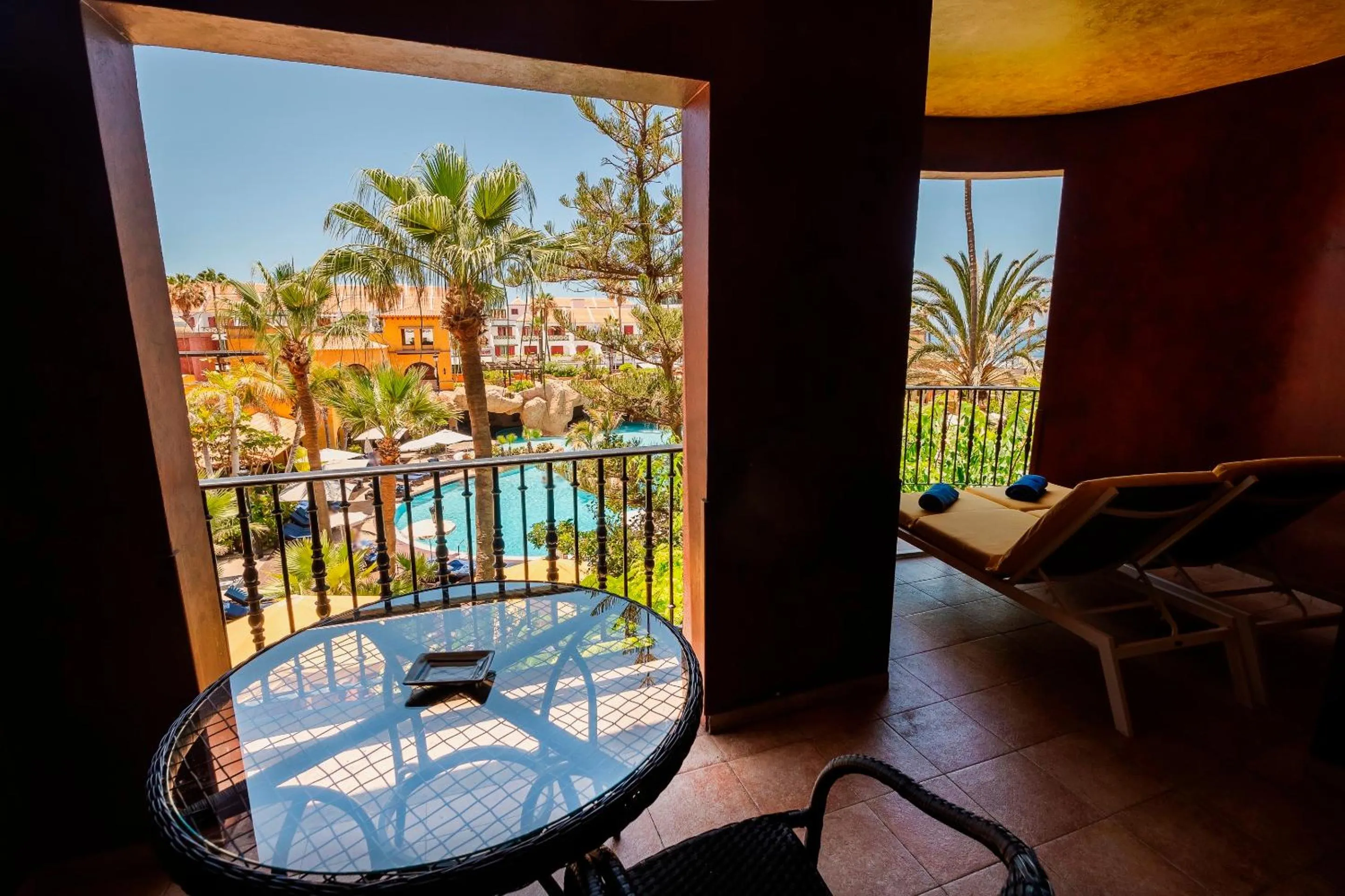 Balcony/Terrace in Europe Villa Cortes GL