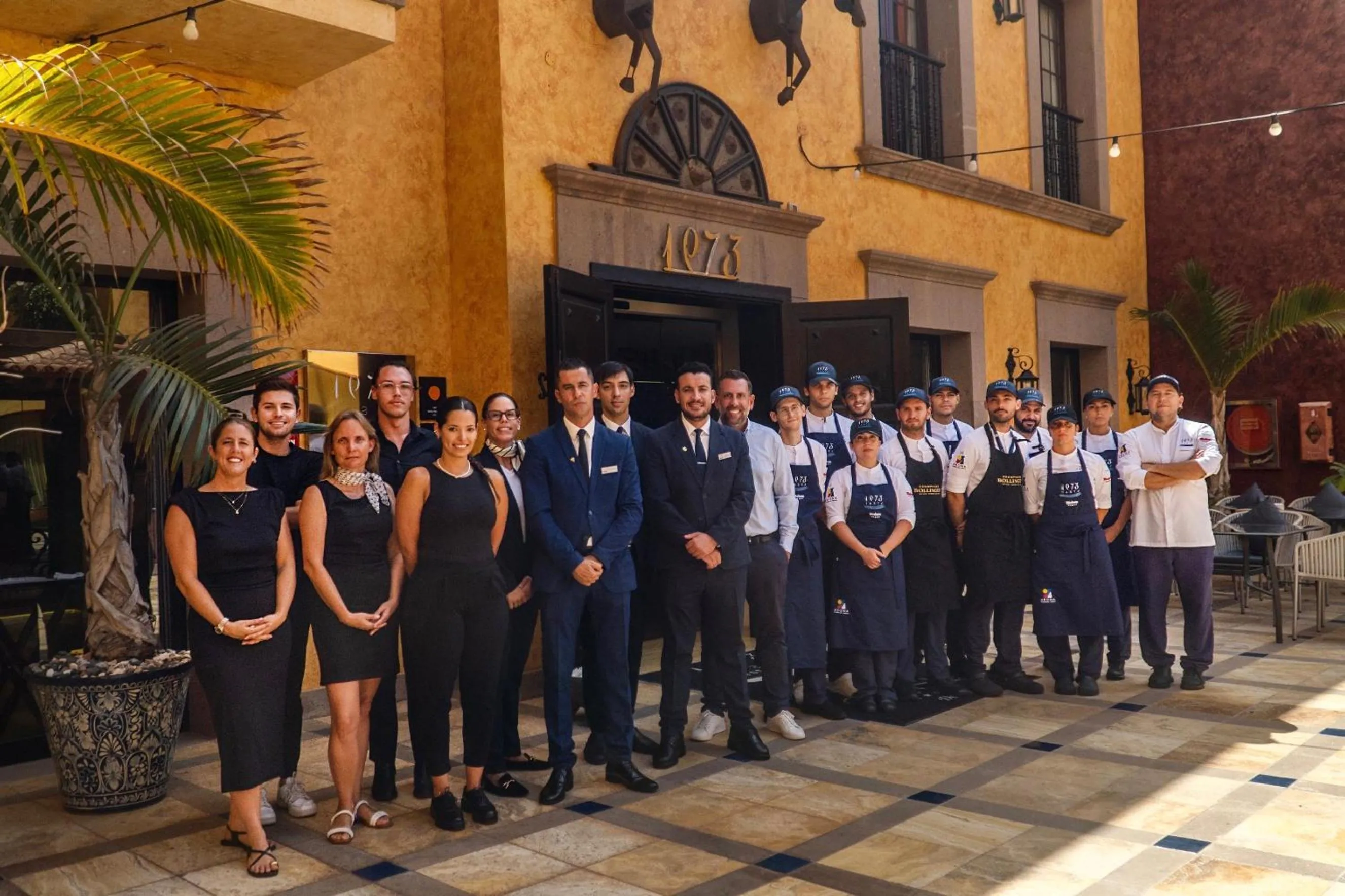 group of guests in Europe Villa Cortes GL