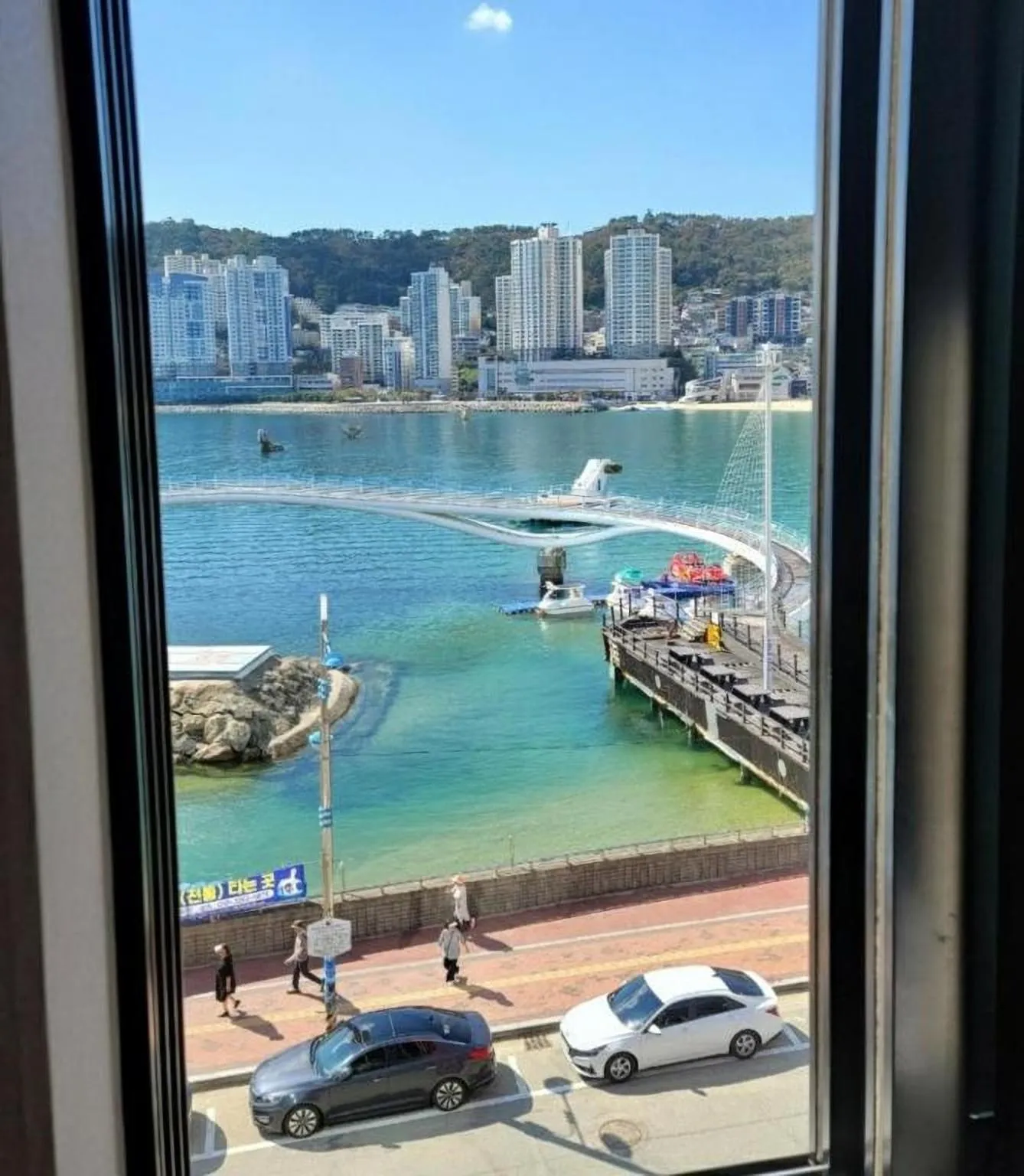 Sea view in Q5 Hotel Busan Songdo