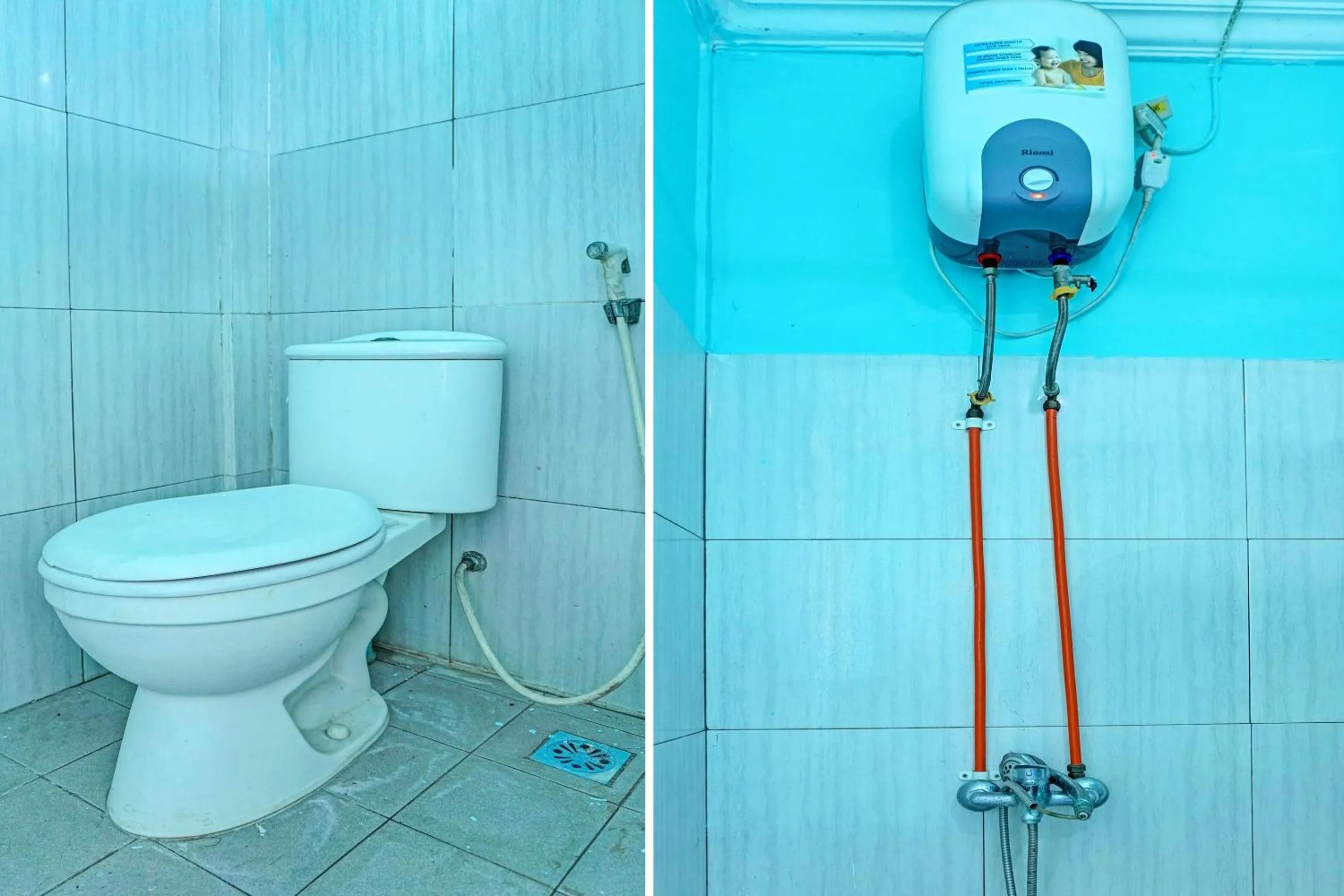 Bathroom in Hotel O Home Stay Elis Cateliya Syariah