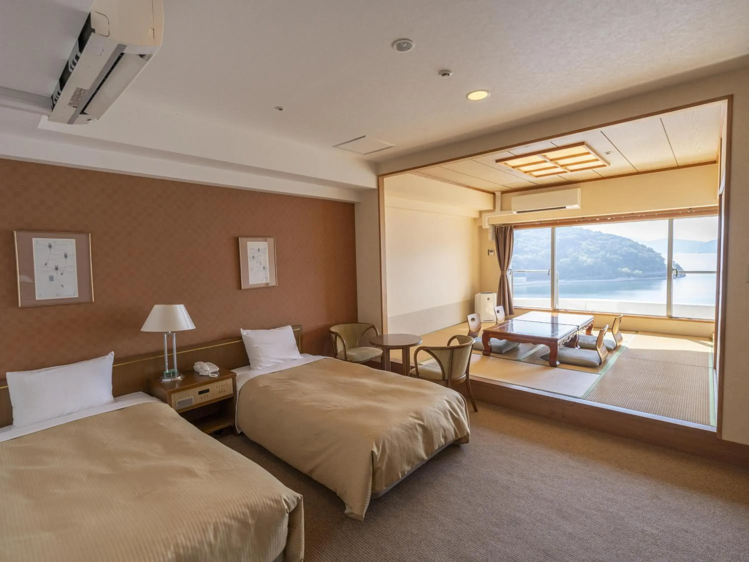 Photo of the whole room, Bed in Bay Resort Hotel Shodoshima Photo of the whole room, Bed in Bay Resort Hotel Shodoshima