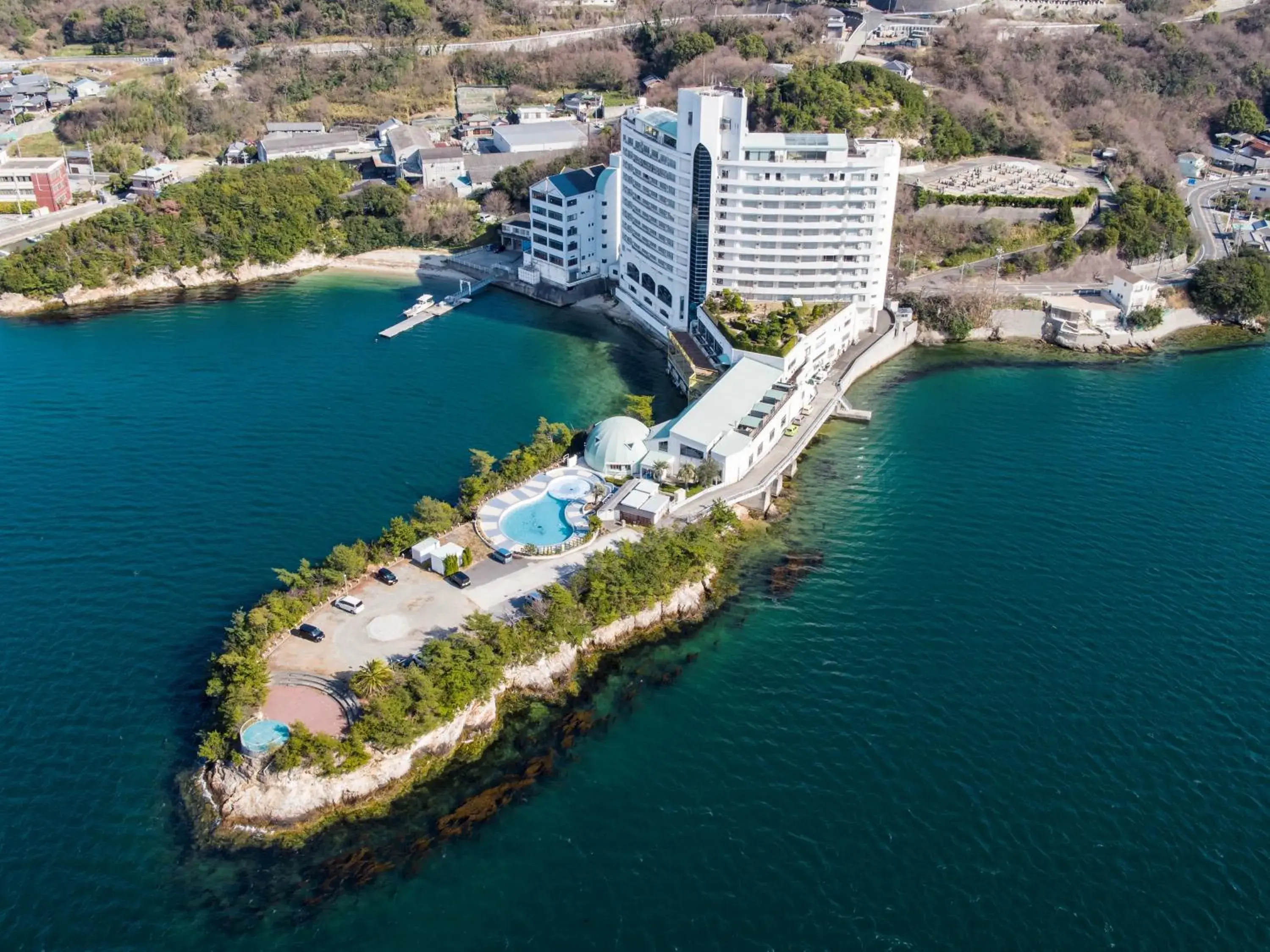Property building in Bay Resort Hotel Shodoshima Property building in Bay Resort Hotel Shodoshima