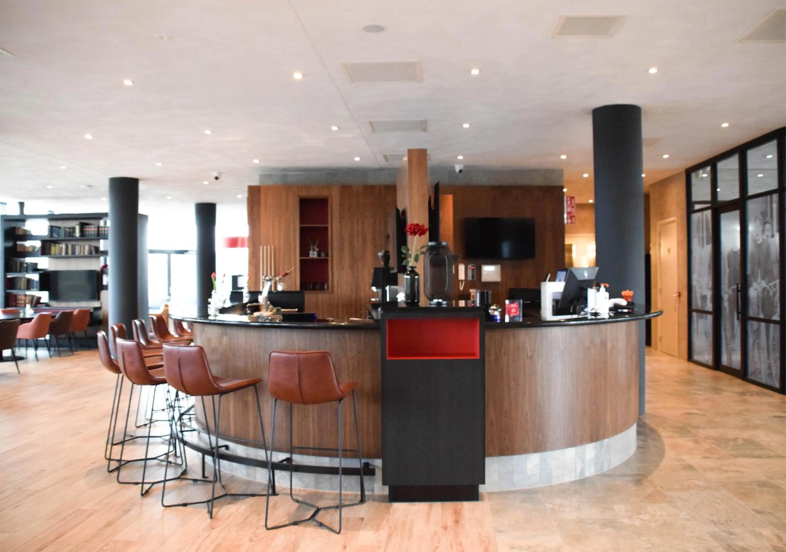 Lobby or reception in Bastion Hotel Amersfoort