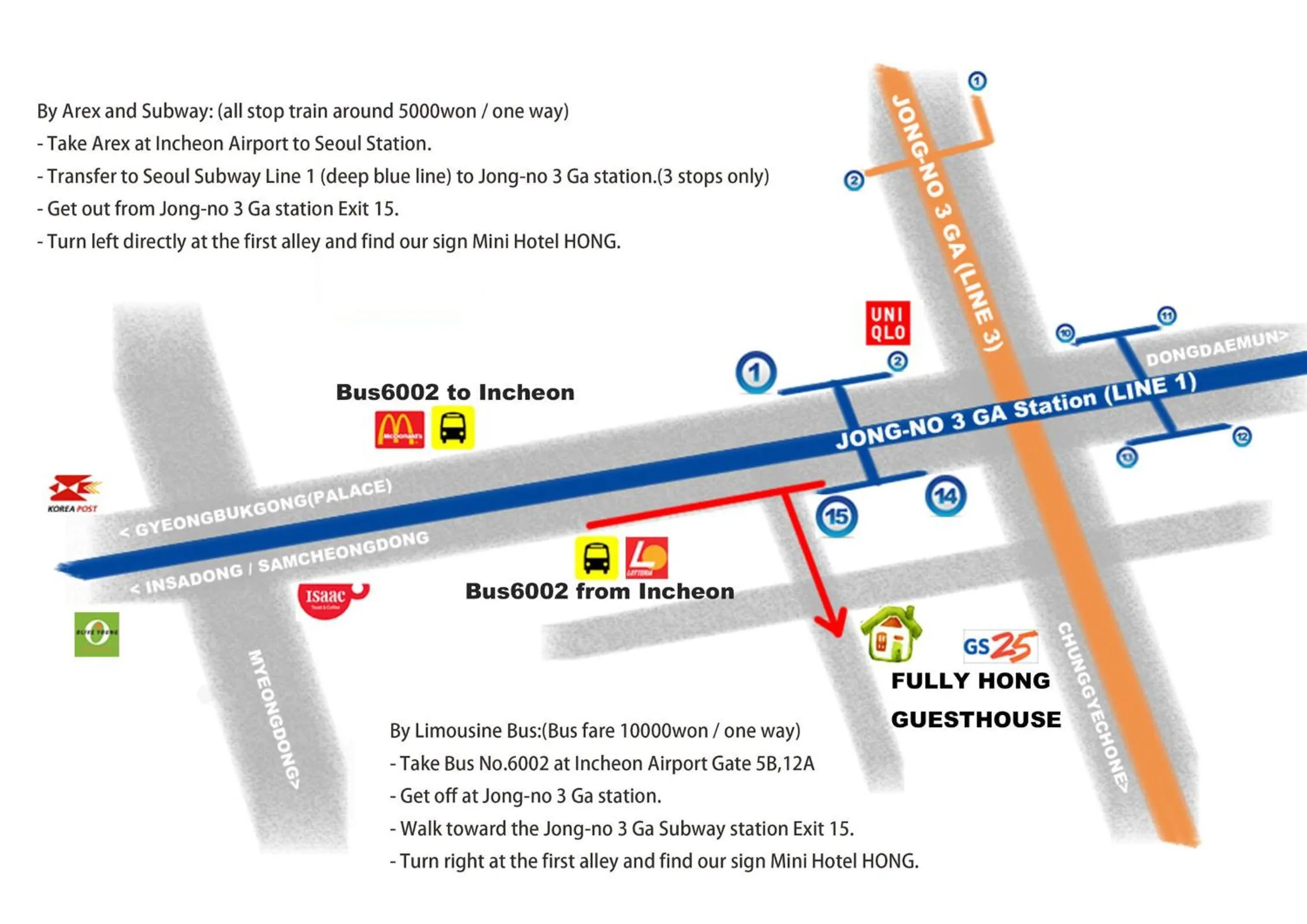 Area and facilities in Fully Mini Hotel