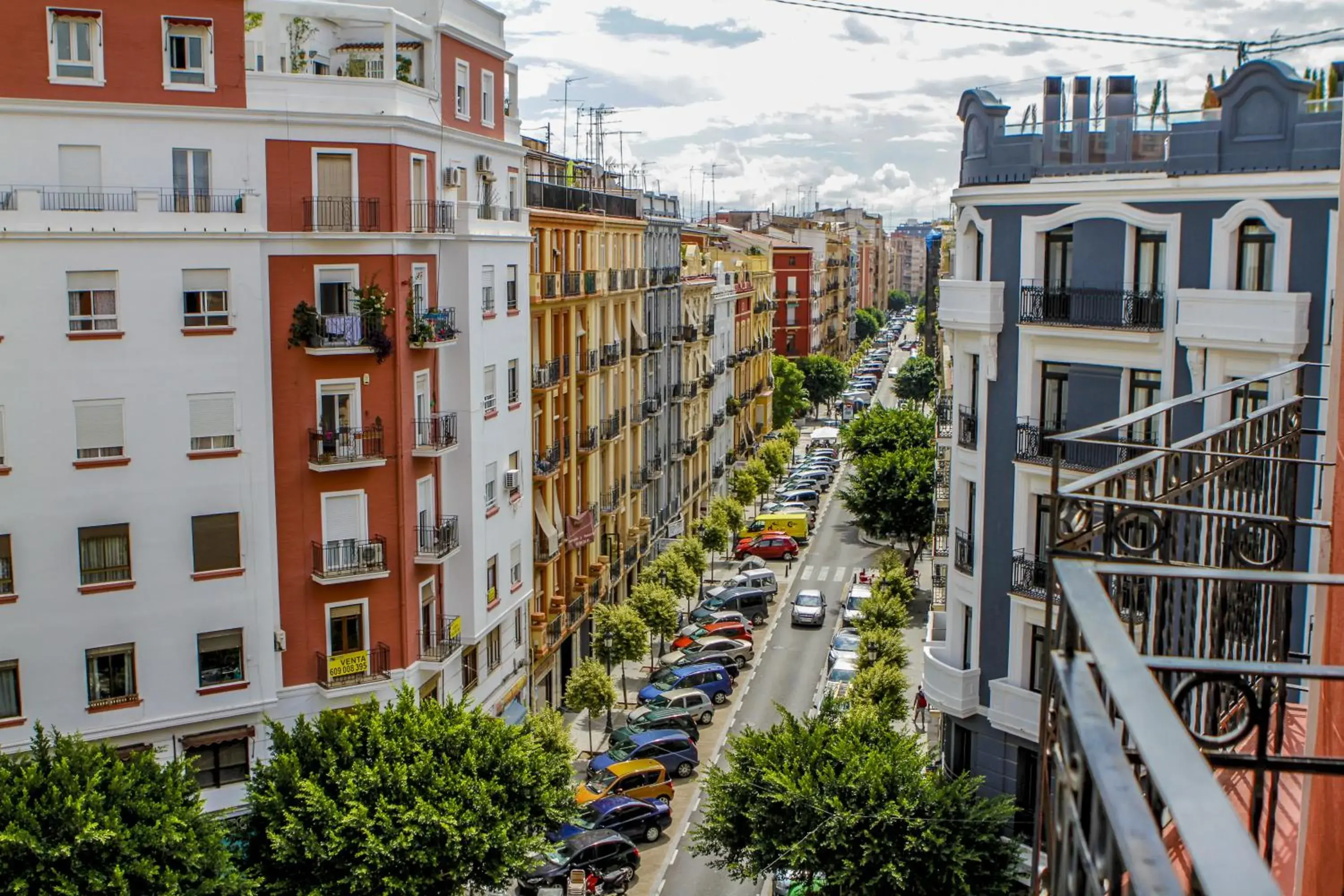 City view in Petit Palace Ruzafa City view in Petit Palace Ruzafa