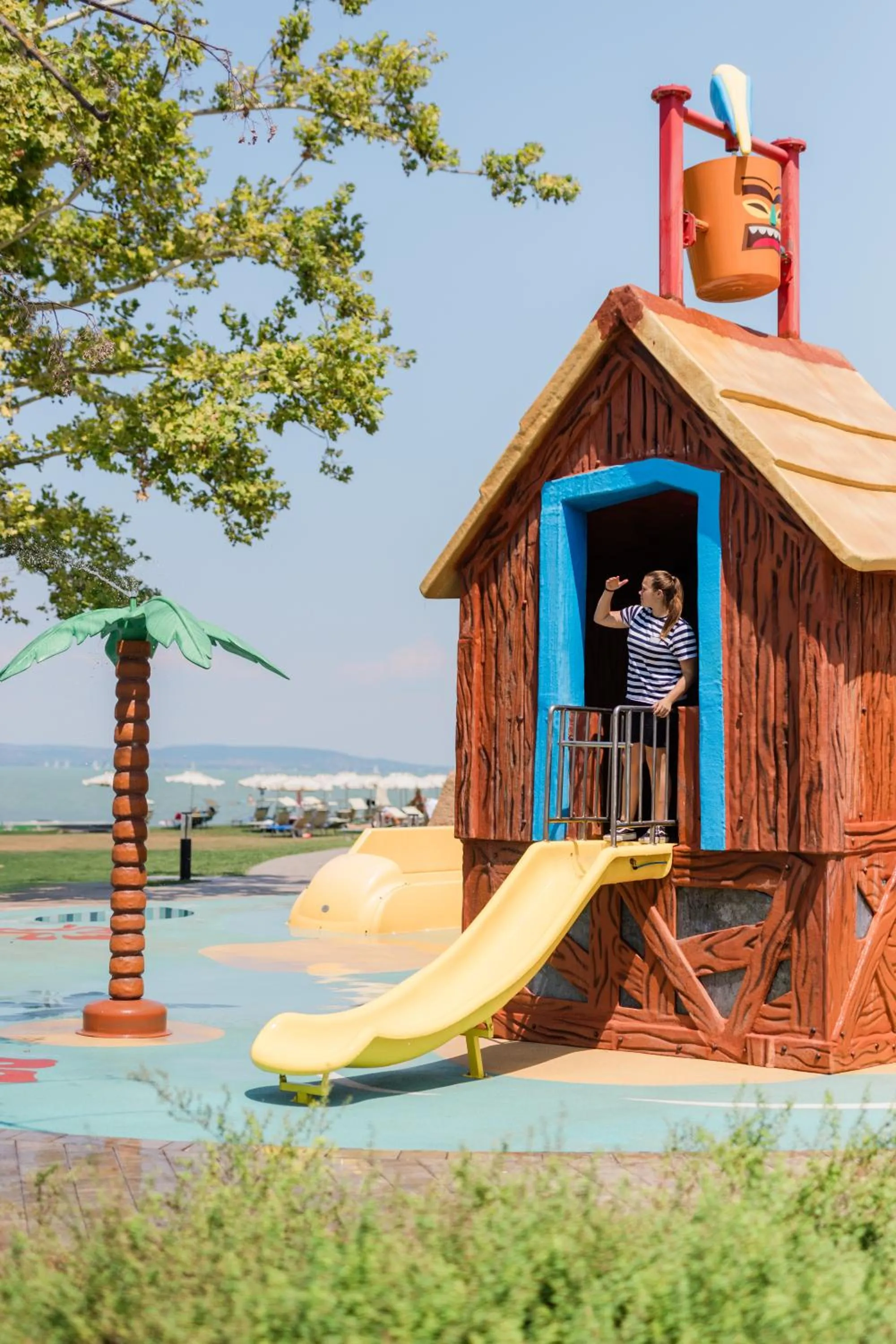 Beach in Mövenpick Balaland Resort Lake Balaton