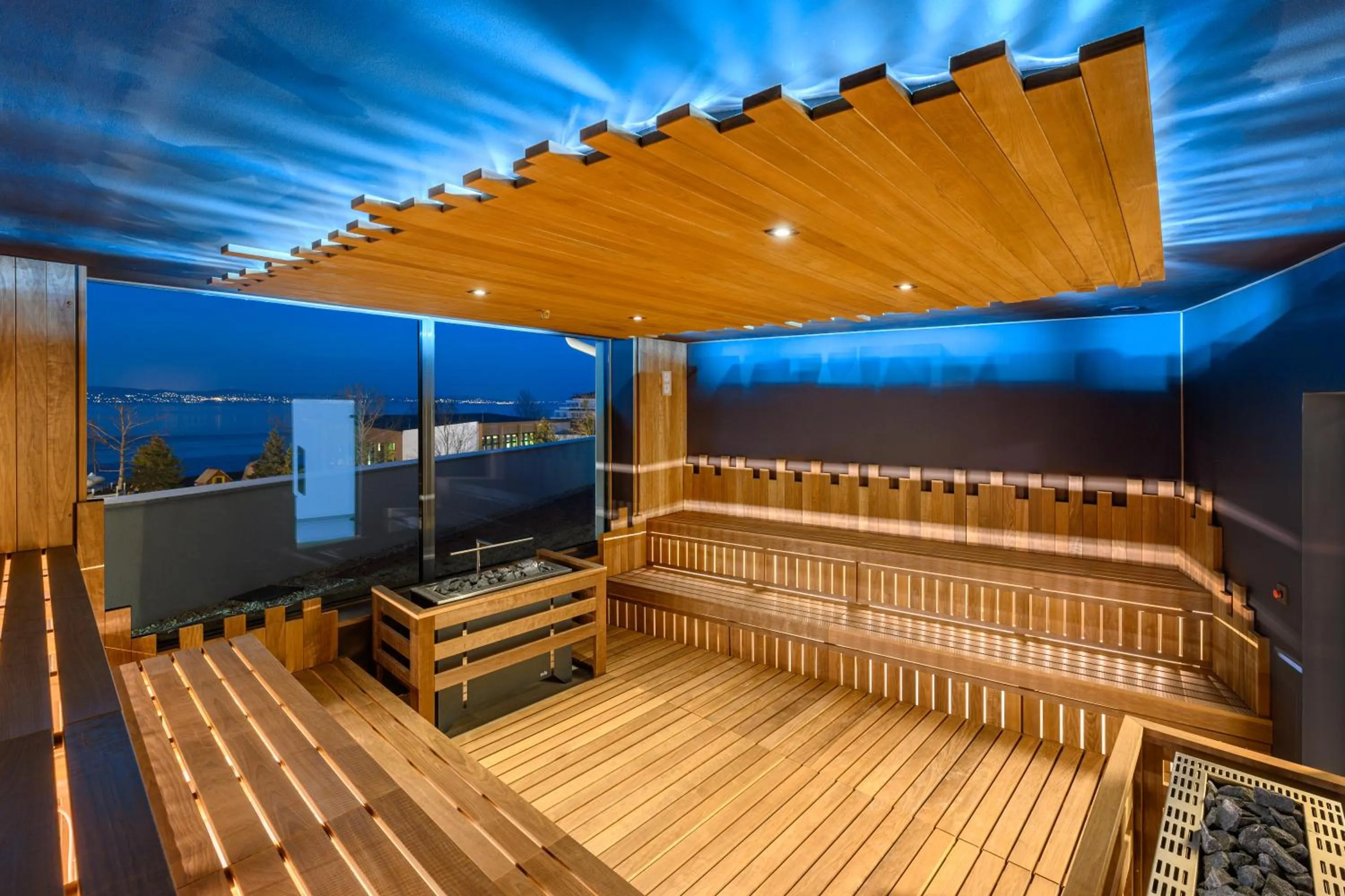 Sauna in Mövenpick Balaland Resort Lake Balaton