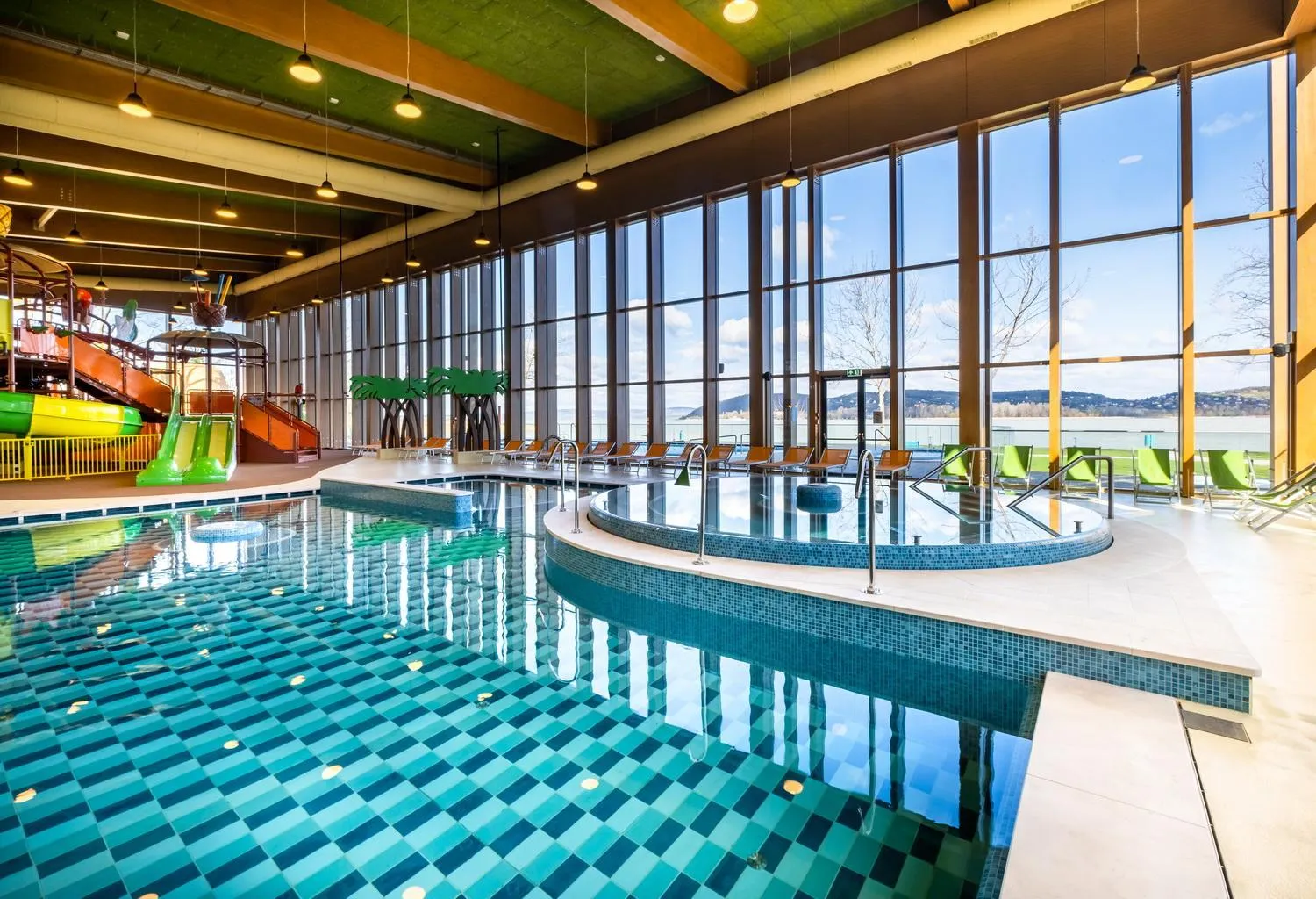 Aqua park in Mövenpick Balaland Resort Lake Balaton