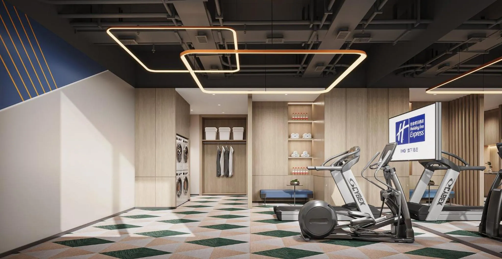 Fitness centre/facilities in Holiday Inn Express Zhengzhou Nongye Road by IHG