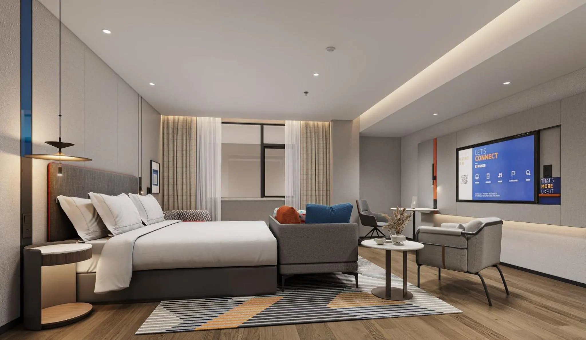 Photo of the whole room in Holiday Inn Express Zhengzhou Nongye Road by IHG