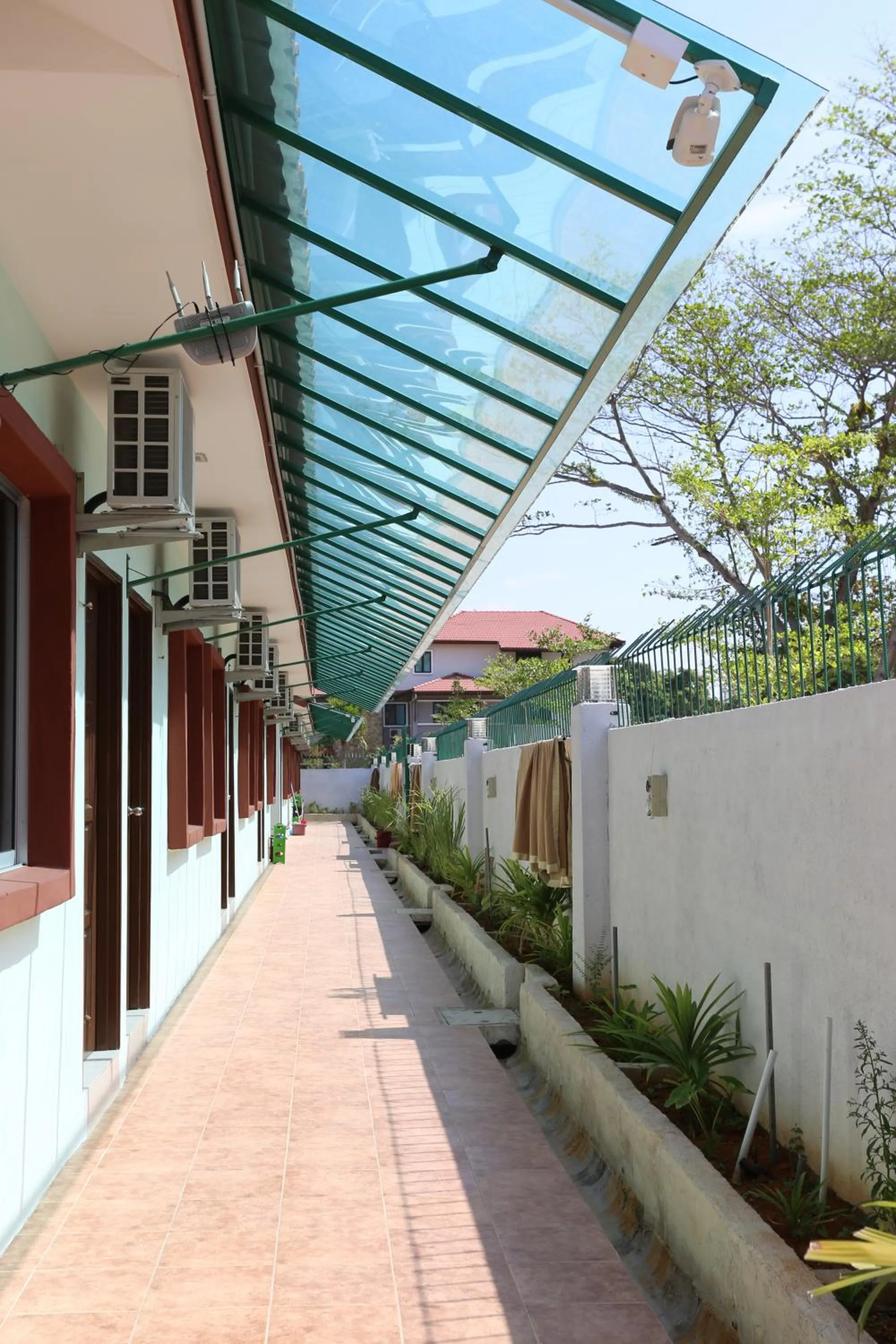 Decorative detail in Tengkera Hotel