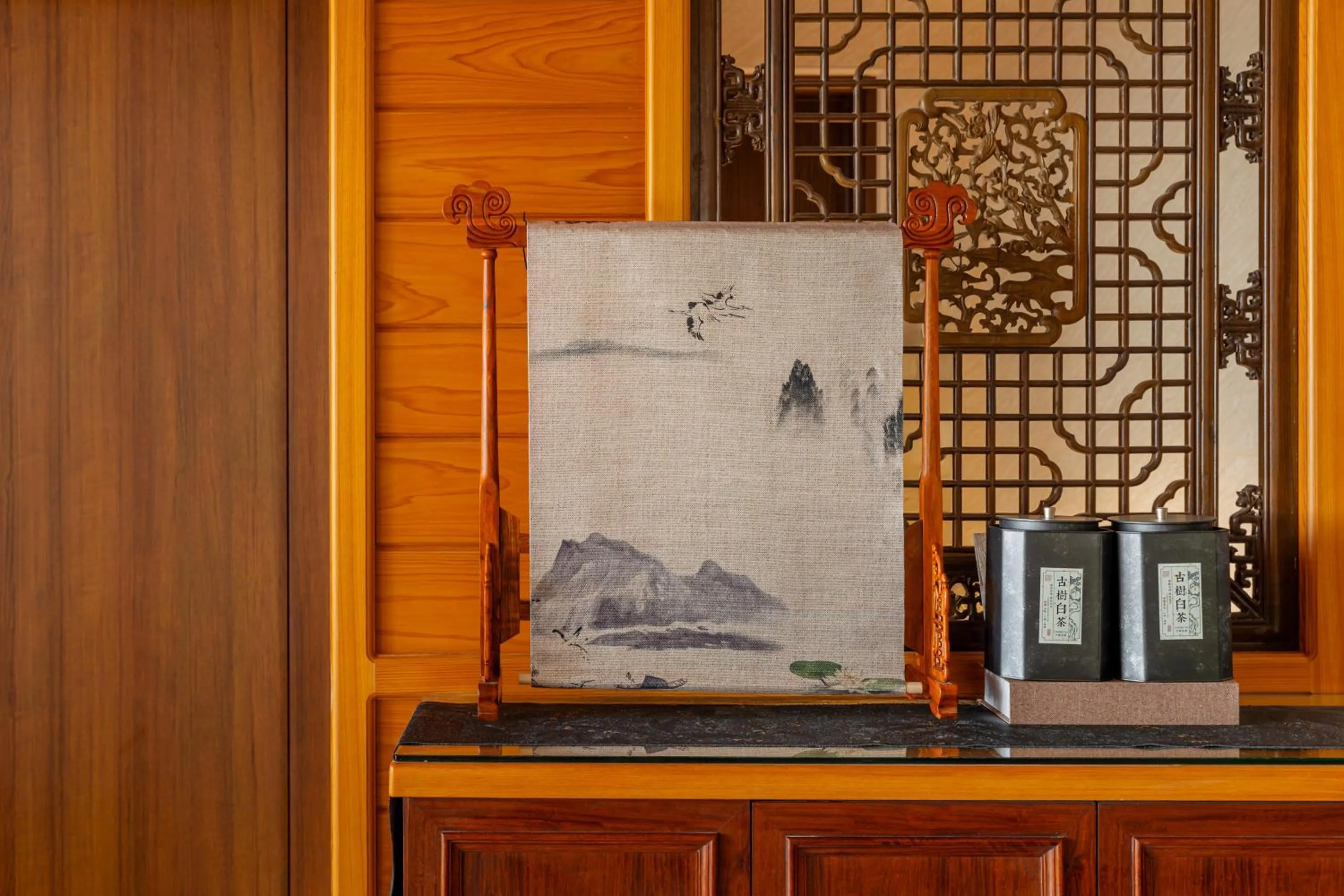 Decorative detail in Jiufen The Dragon B&B