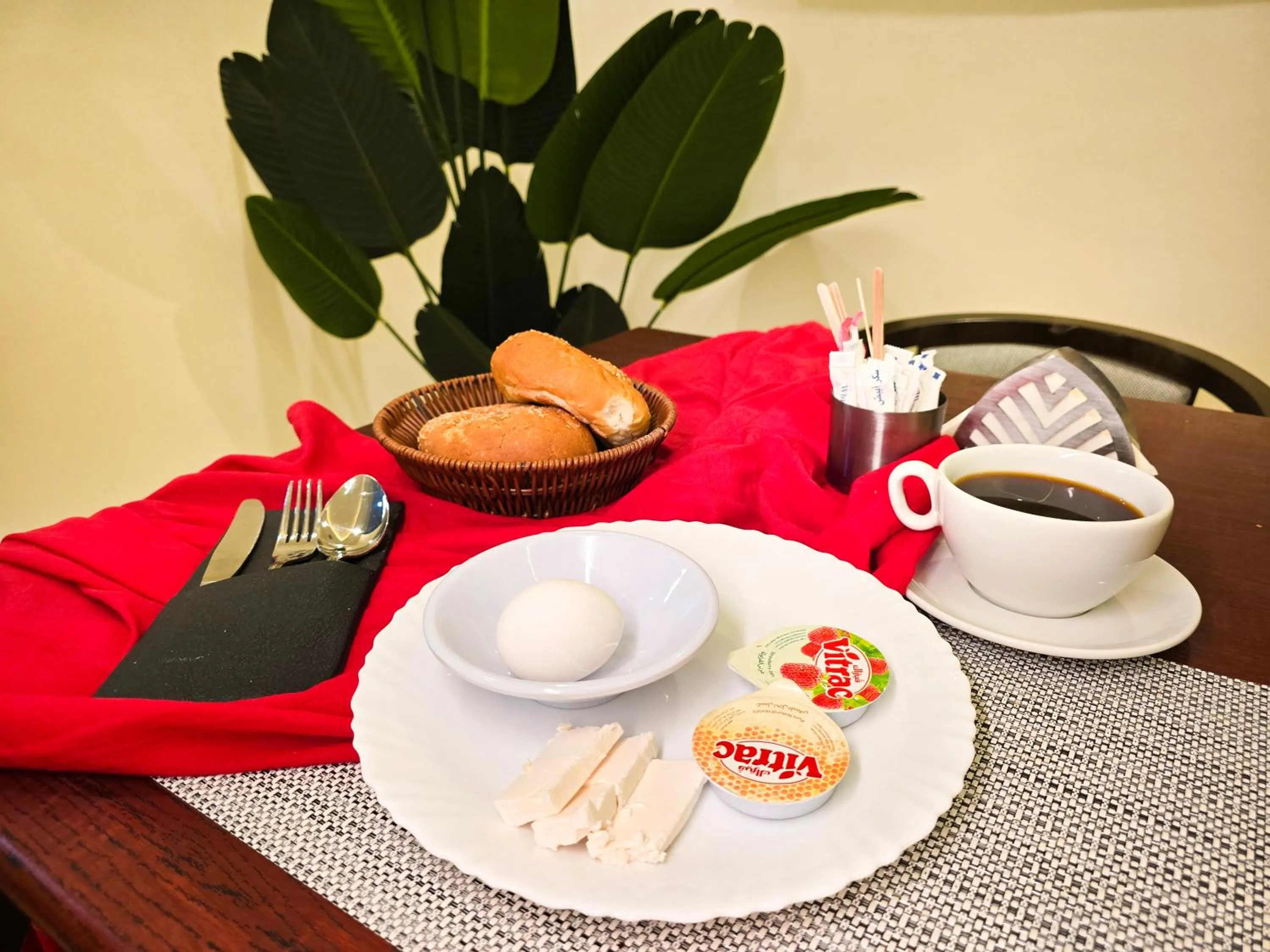 Continental breakfast in Afnan Cairo Airport