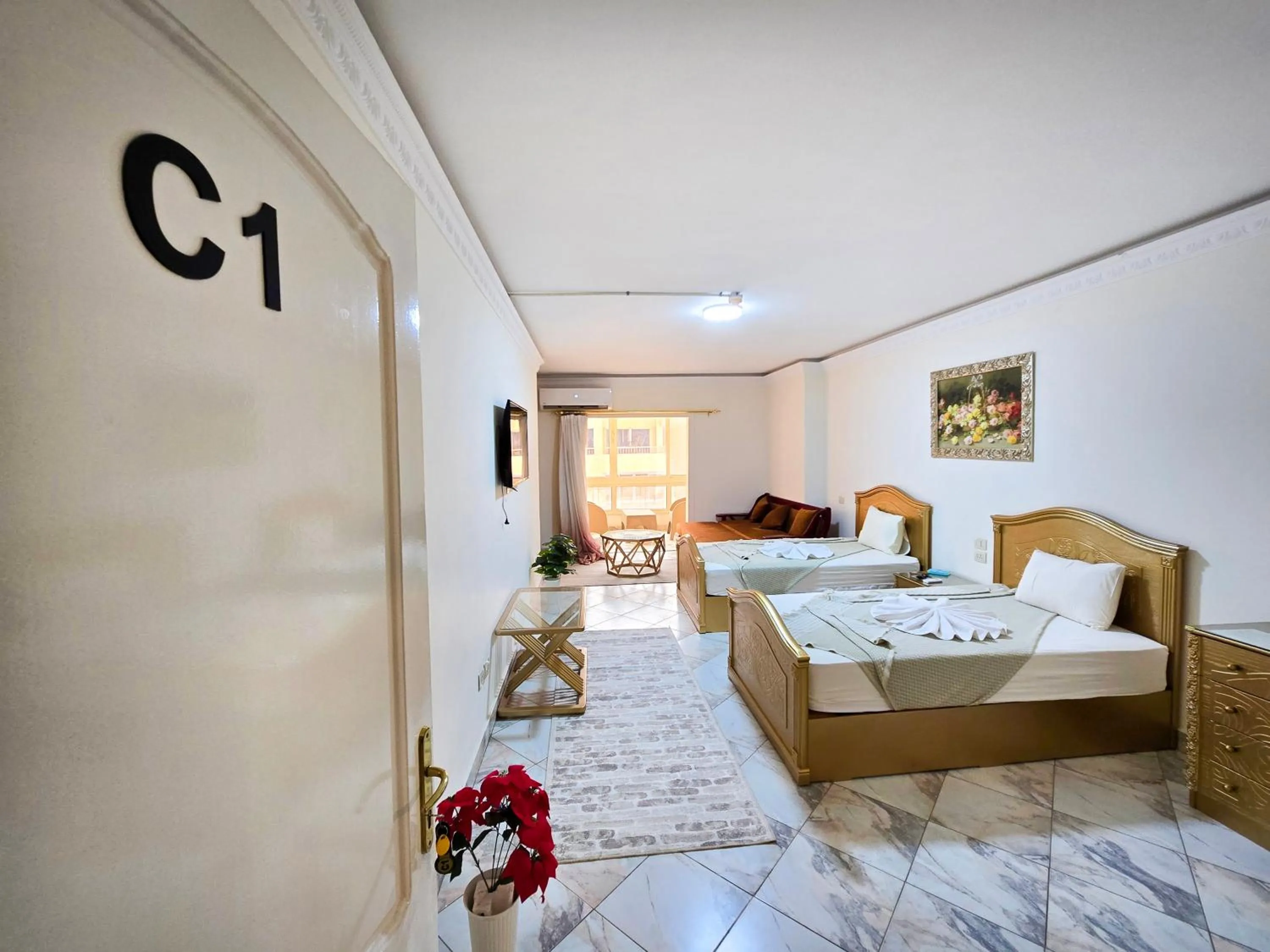 Bedroom, Bed in Afnan Cairo Airport