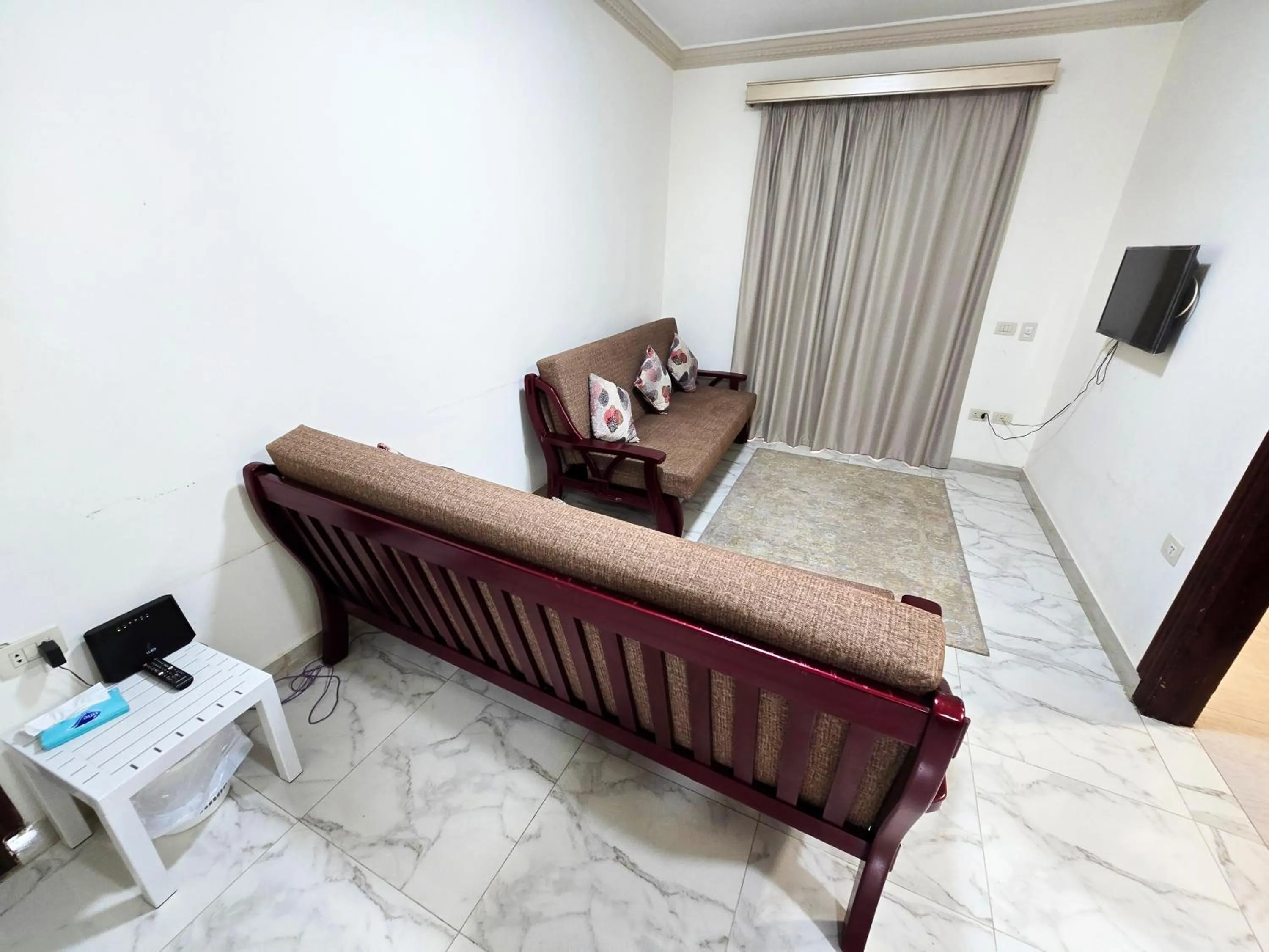 Living room in Afnan Cairo Airport