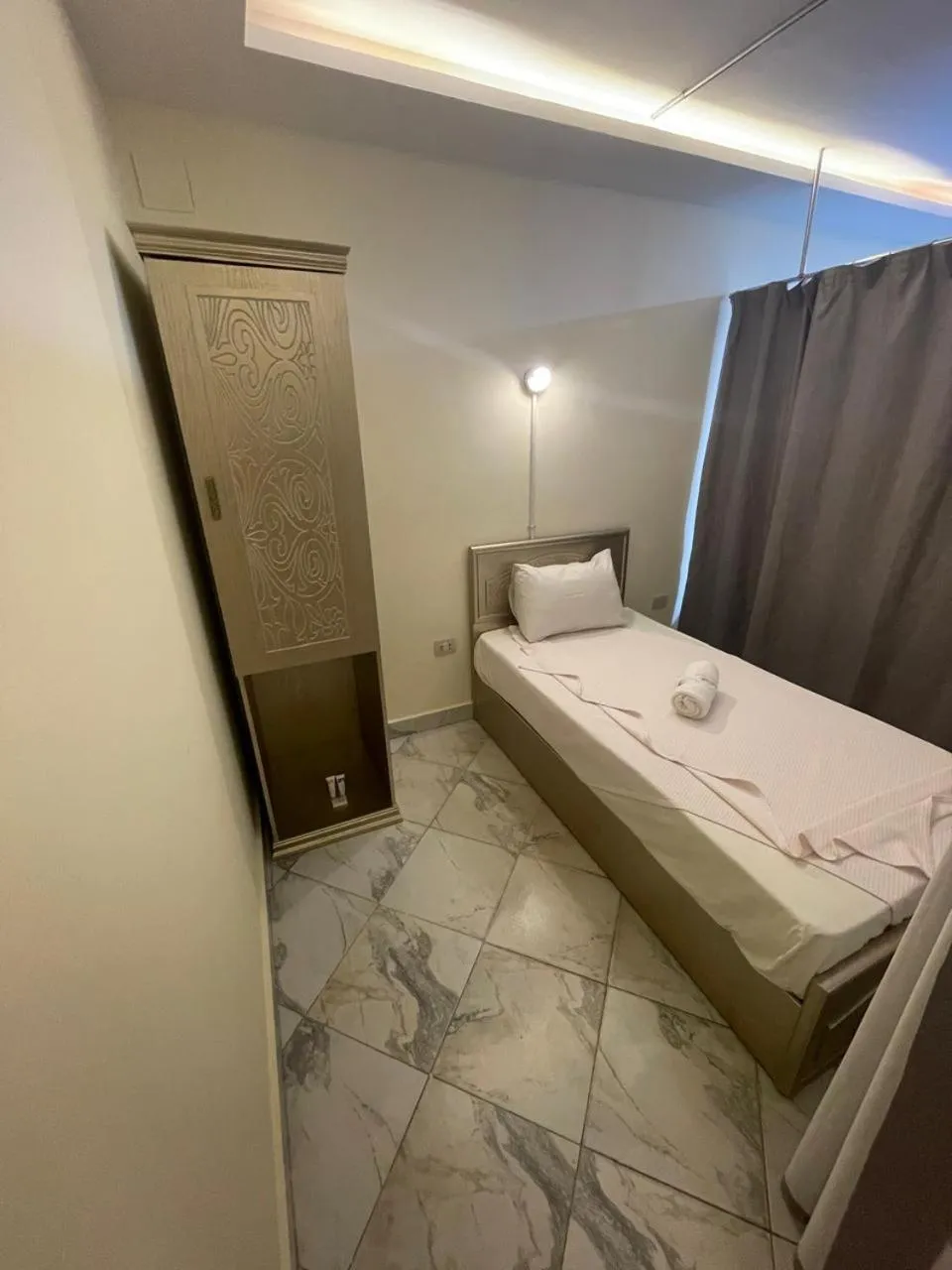 Single Bed in Female Dormitory Room in Afnan Cairo Airport