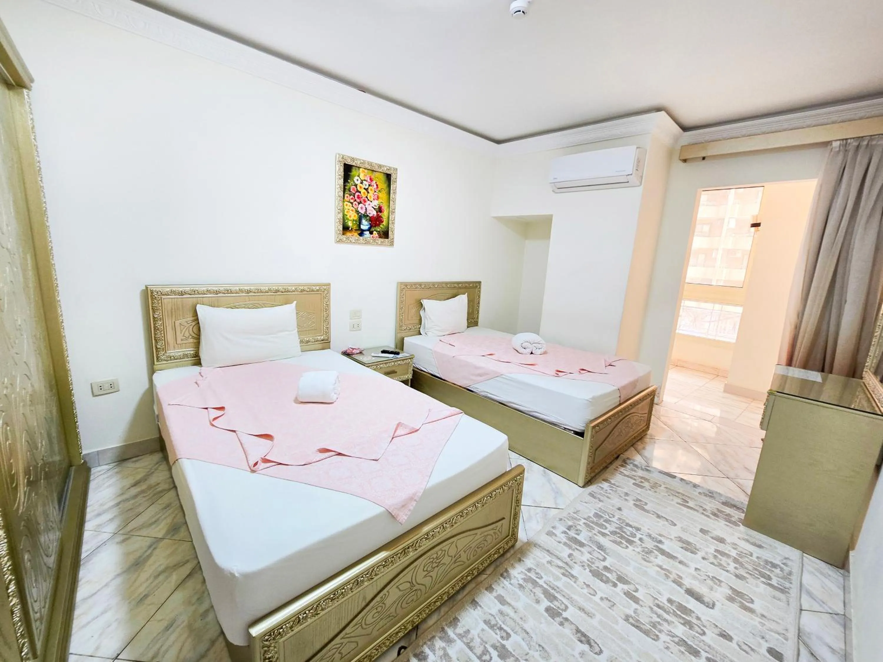 Bedroom, Bed in Afnan Cairo Airport