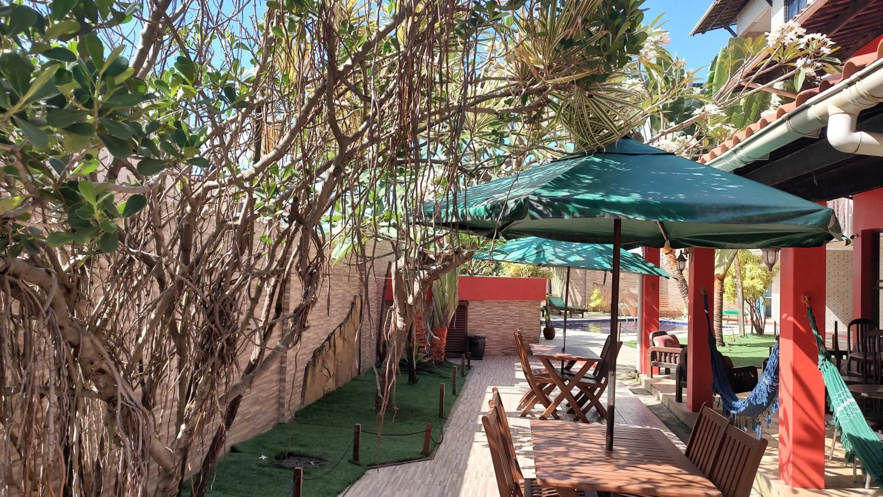 Garden in Hotel Pousada Bossa Nova