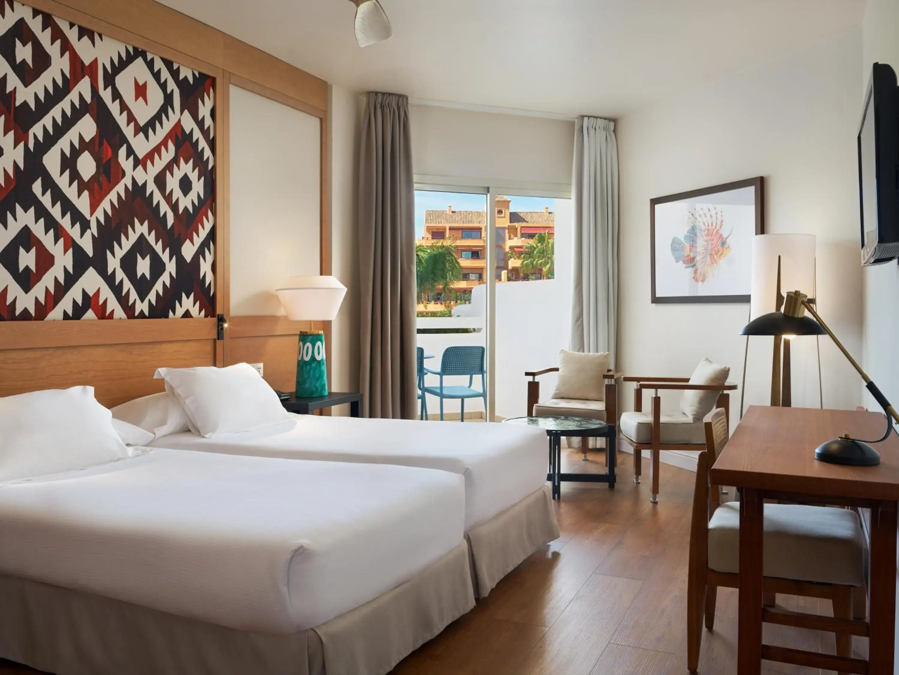 Bed in H10 Estepona Palace Bed in H10 Estepona Palace