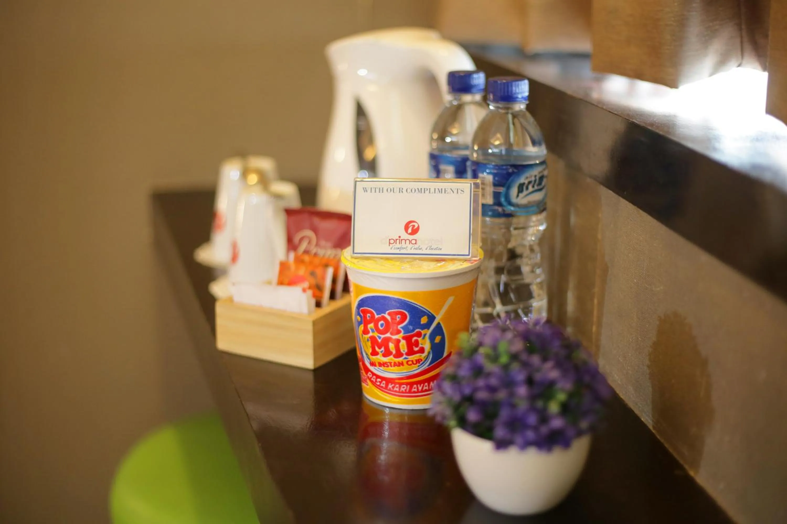 Bed in d'primahotel Medan