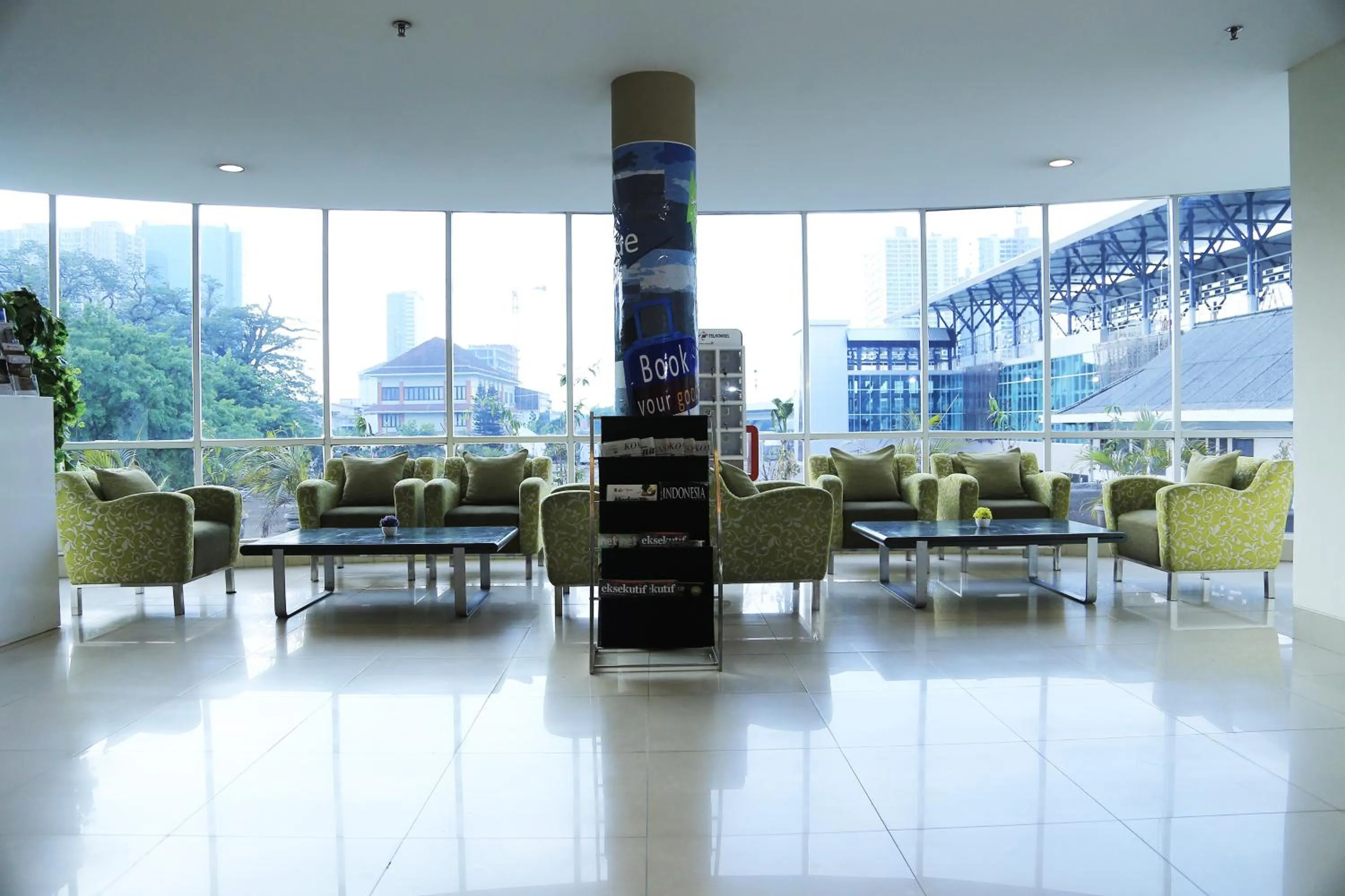 Lobby or reception in d'primahotel Medan