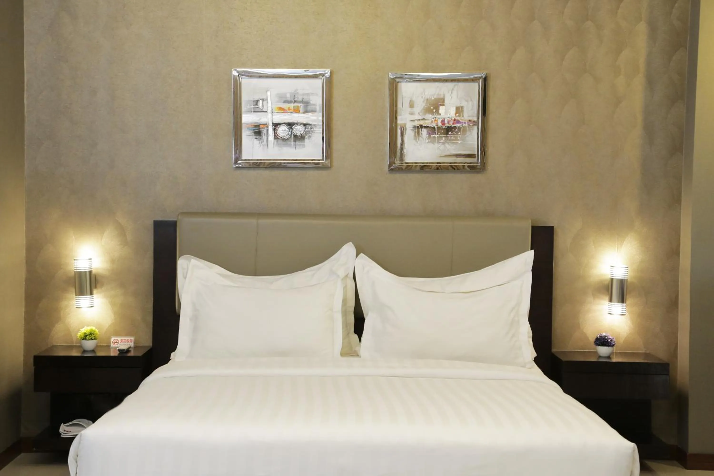 Bed in d'primahotel Medan