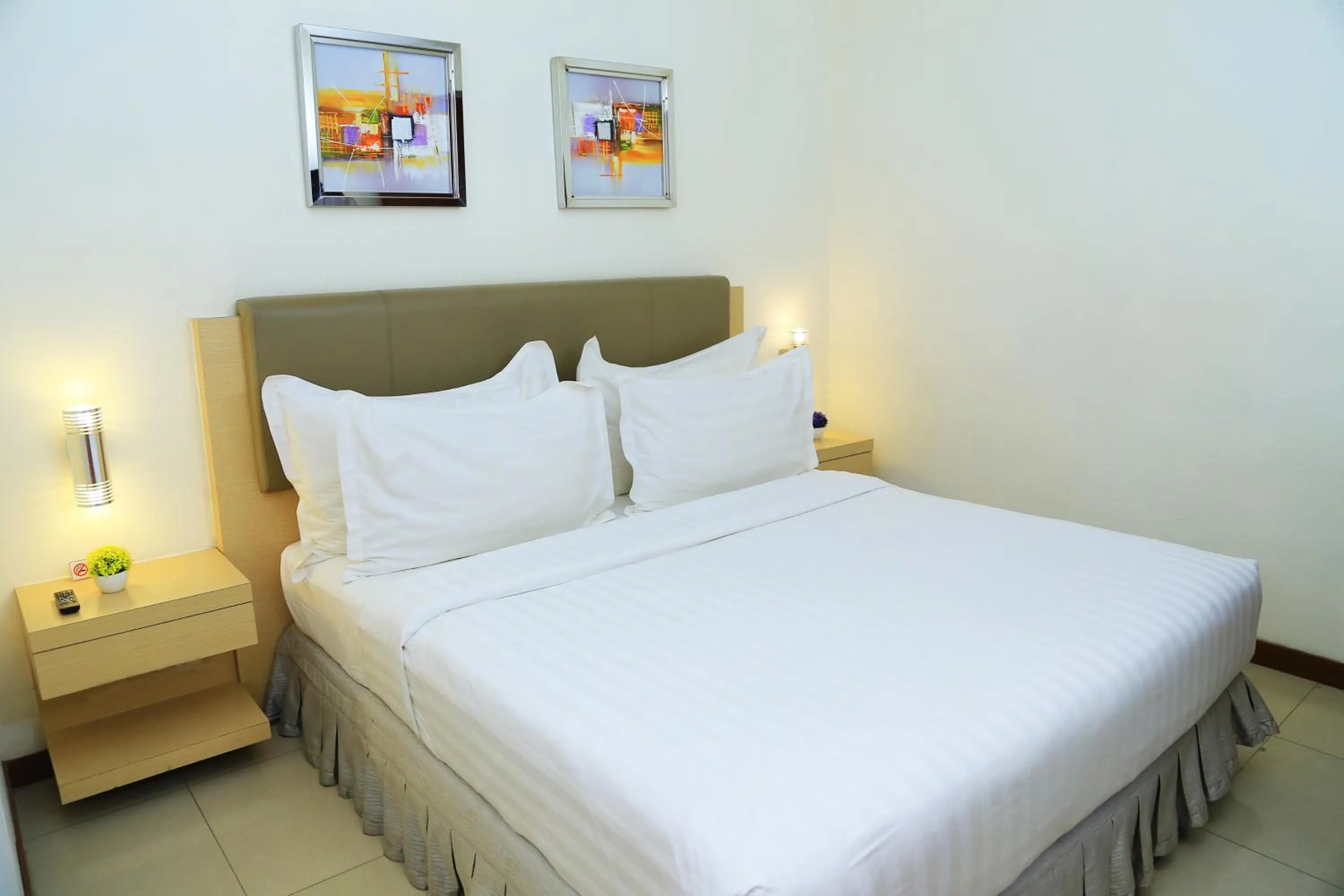 Bed in d'primahotel Medan
