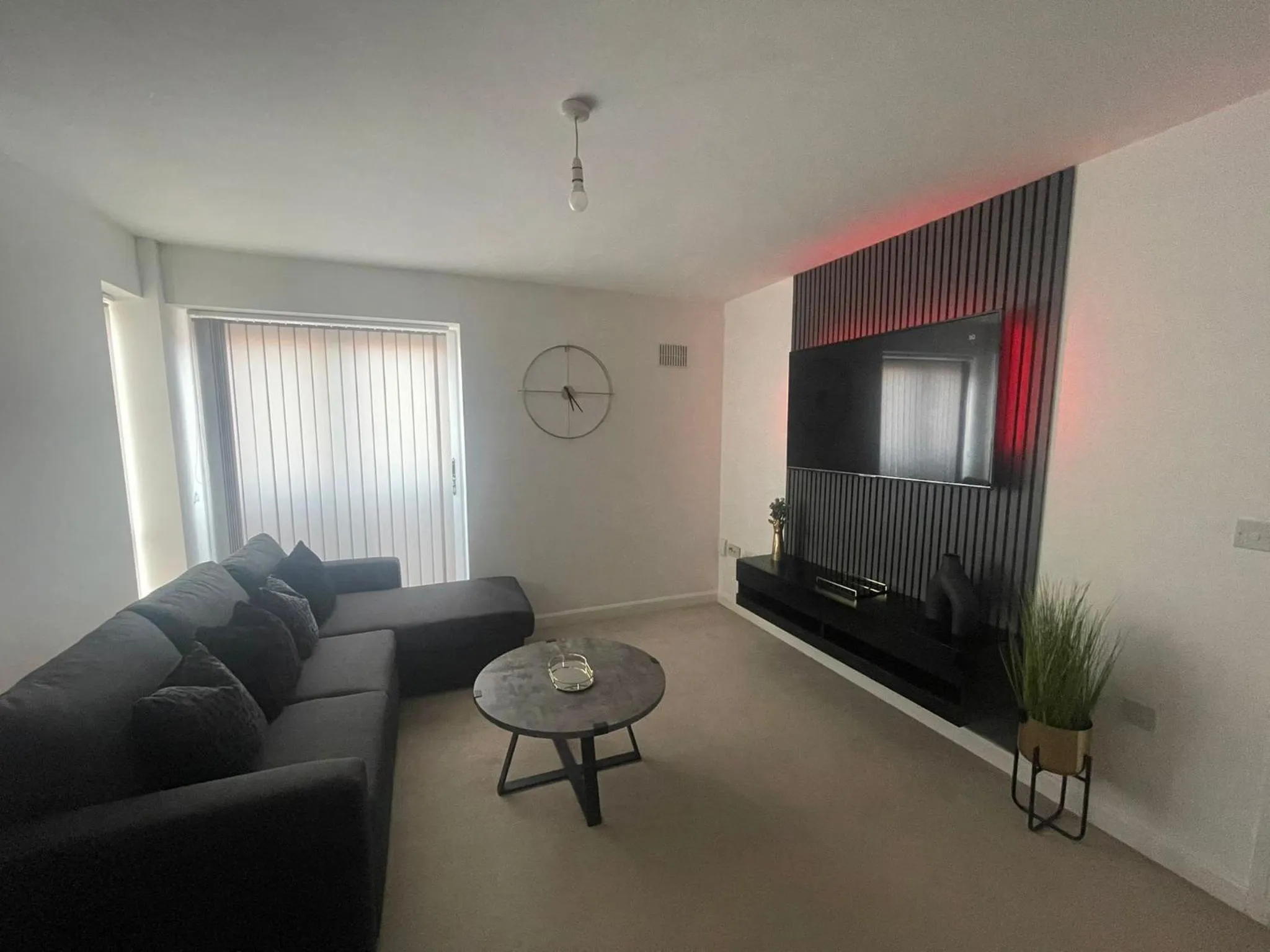 Living room in Grand Station Suite