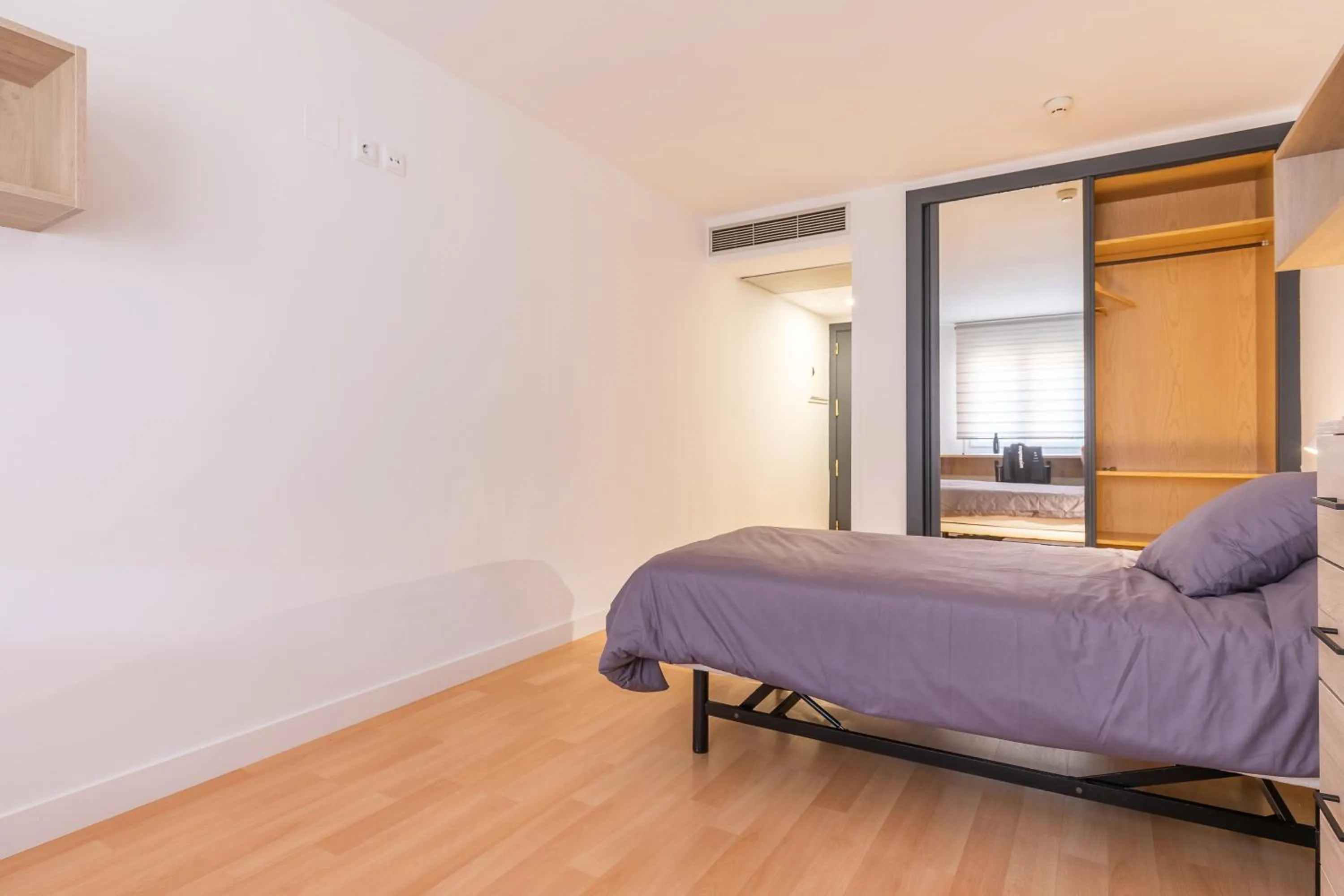 Bed in Micampus Leganés Student Residence
