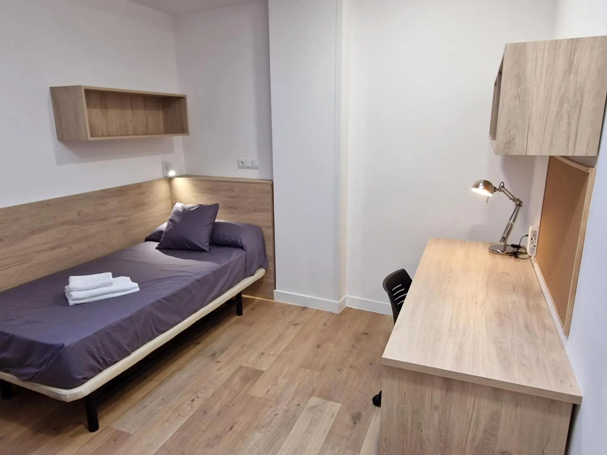 Bed in Micampus Leganés Student Residence