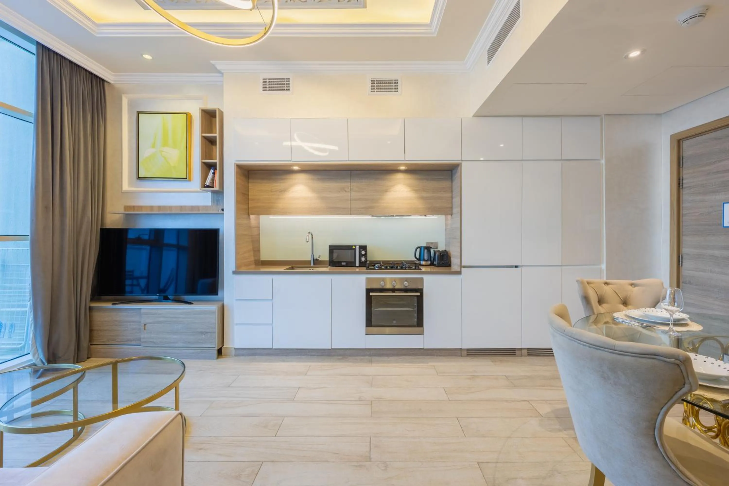 Kitchen or kitchenette in Studio One - Beautiful One Bedroom