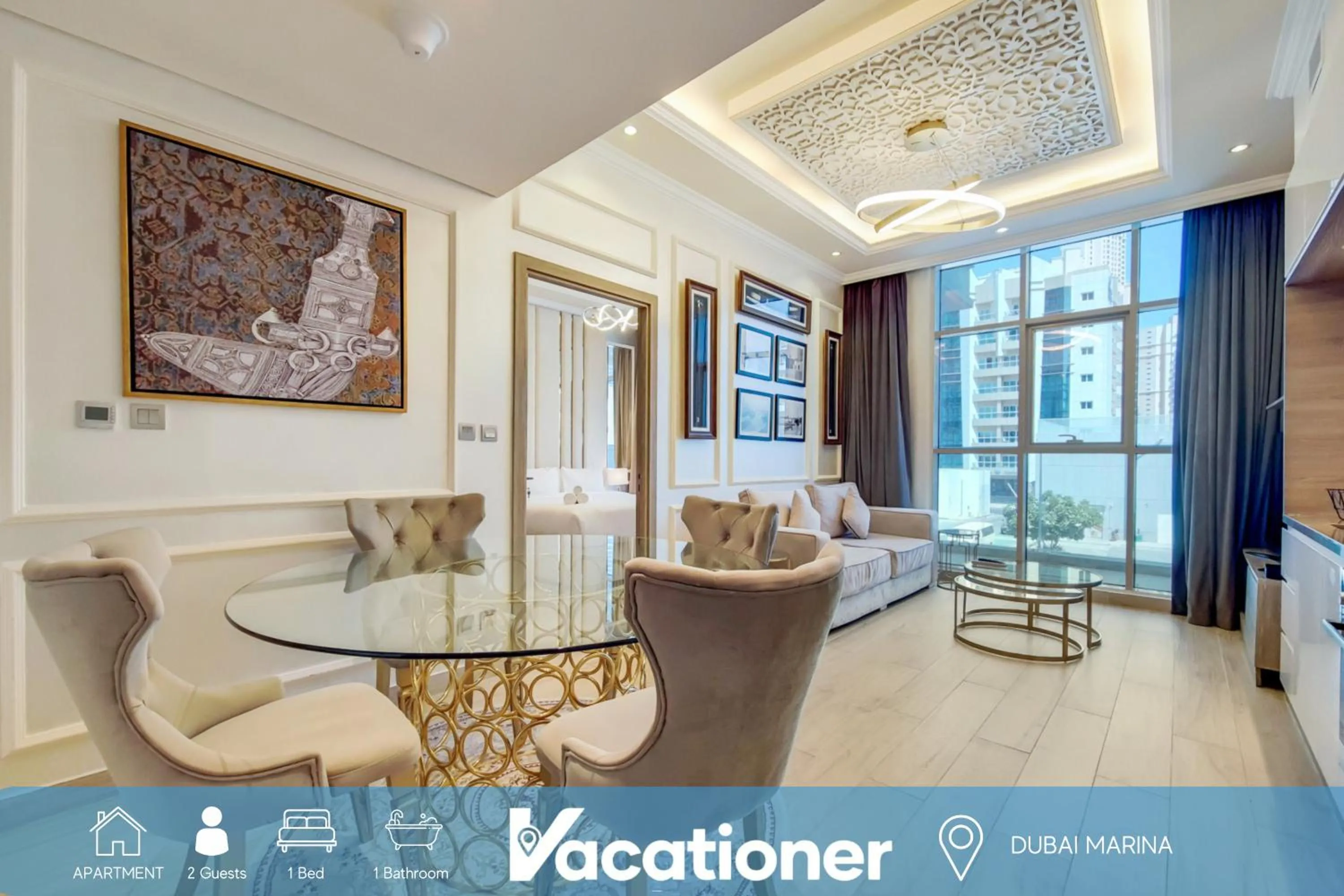 Dining area in Studio One - Beautiful One Bedroom