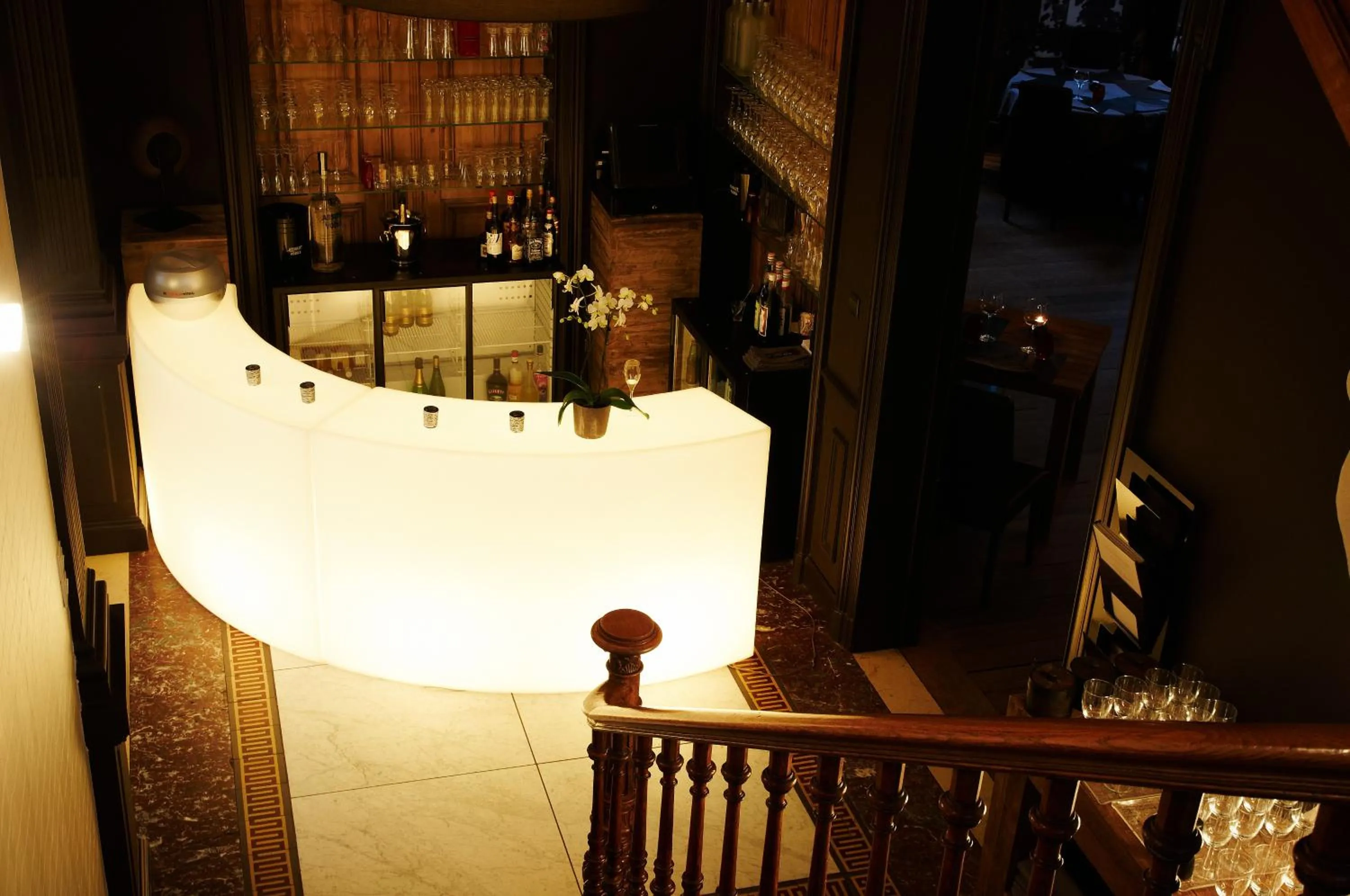 Lounge or bar in B&B Au Clair Obscur