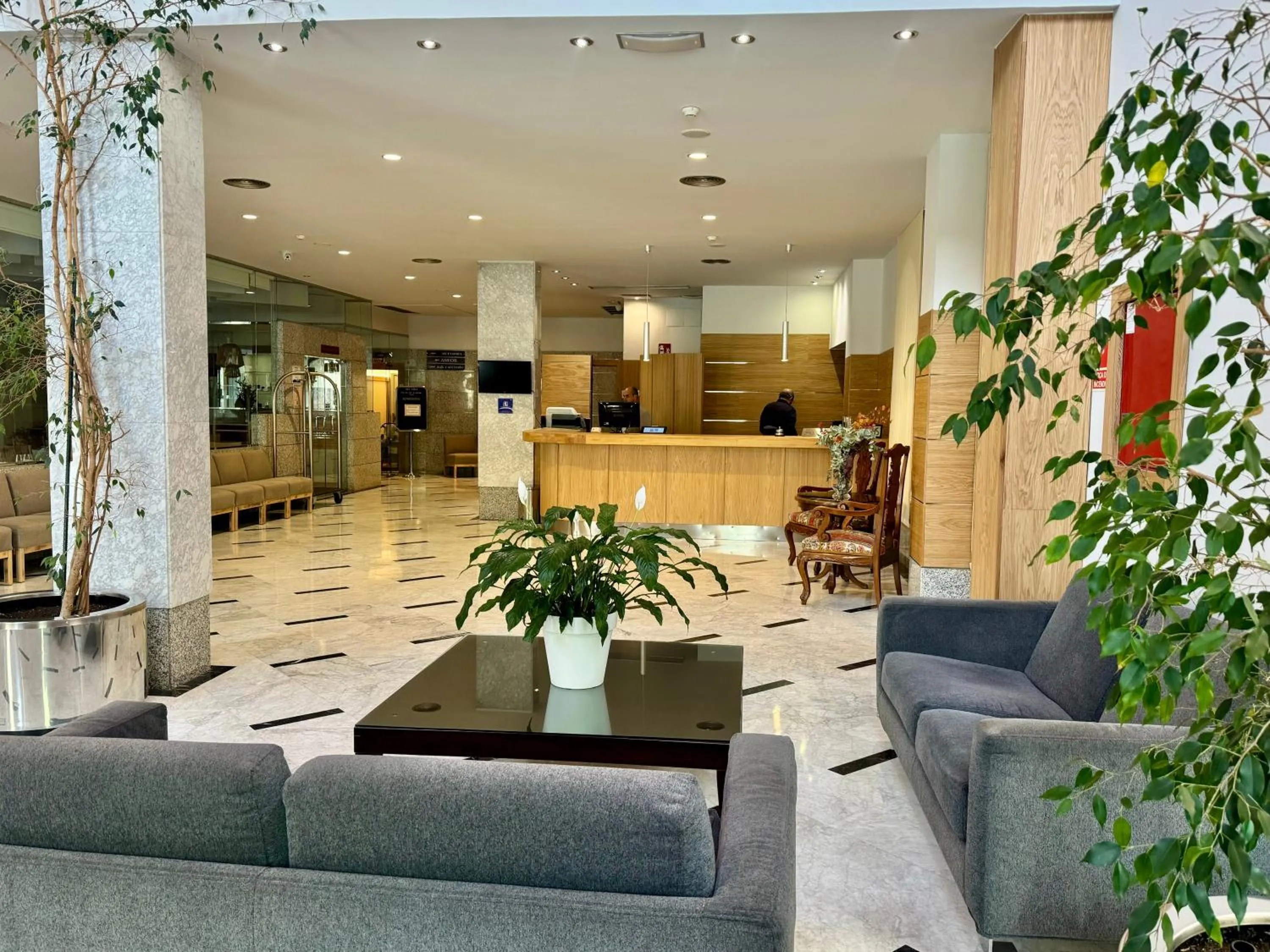 Lobby or reception in Hotel San Juan de los Reyes