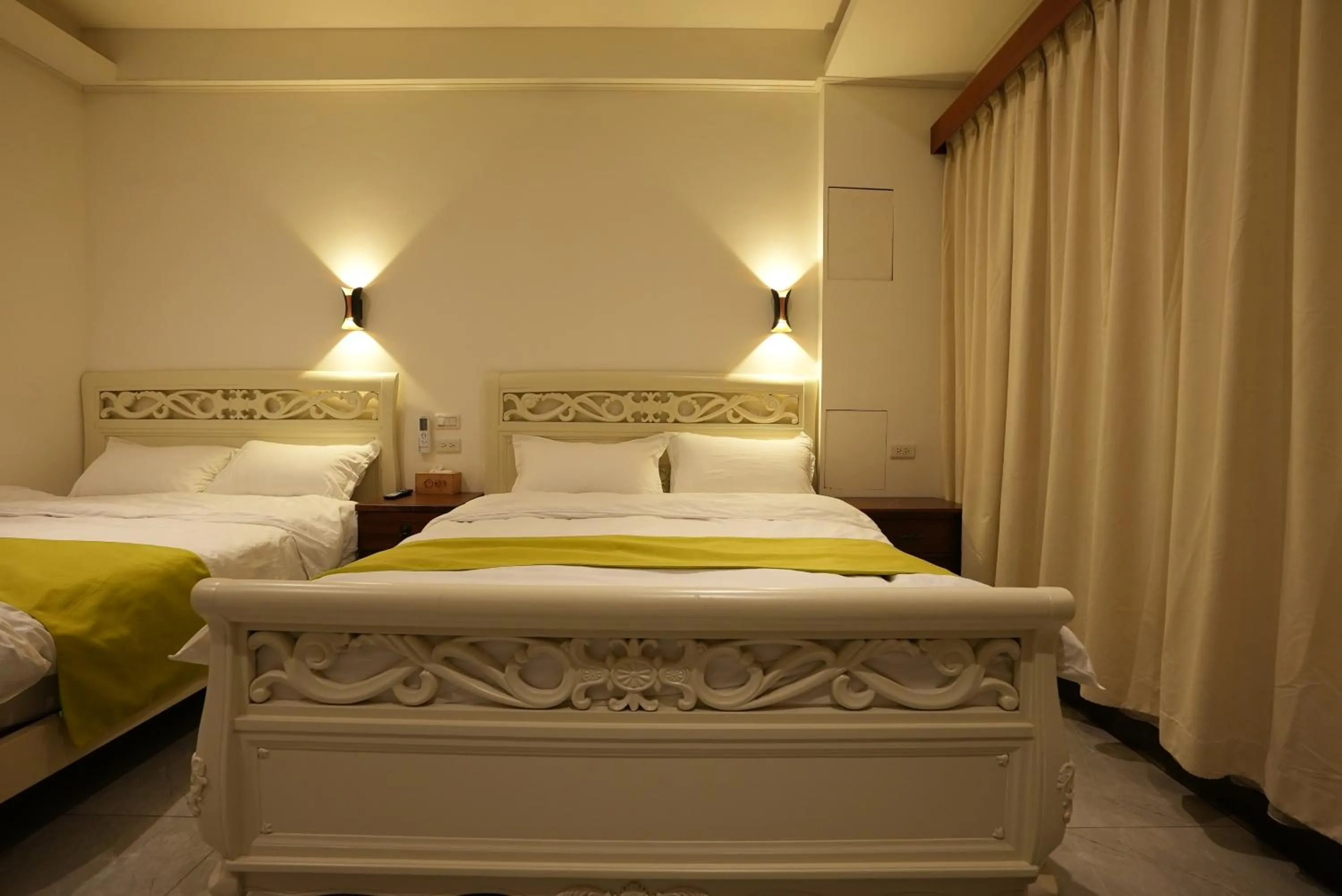 Bed in Lemuju B&B Hotel