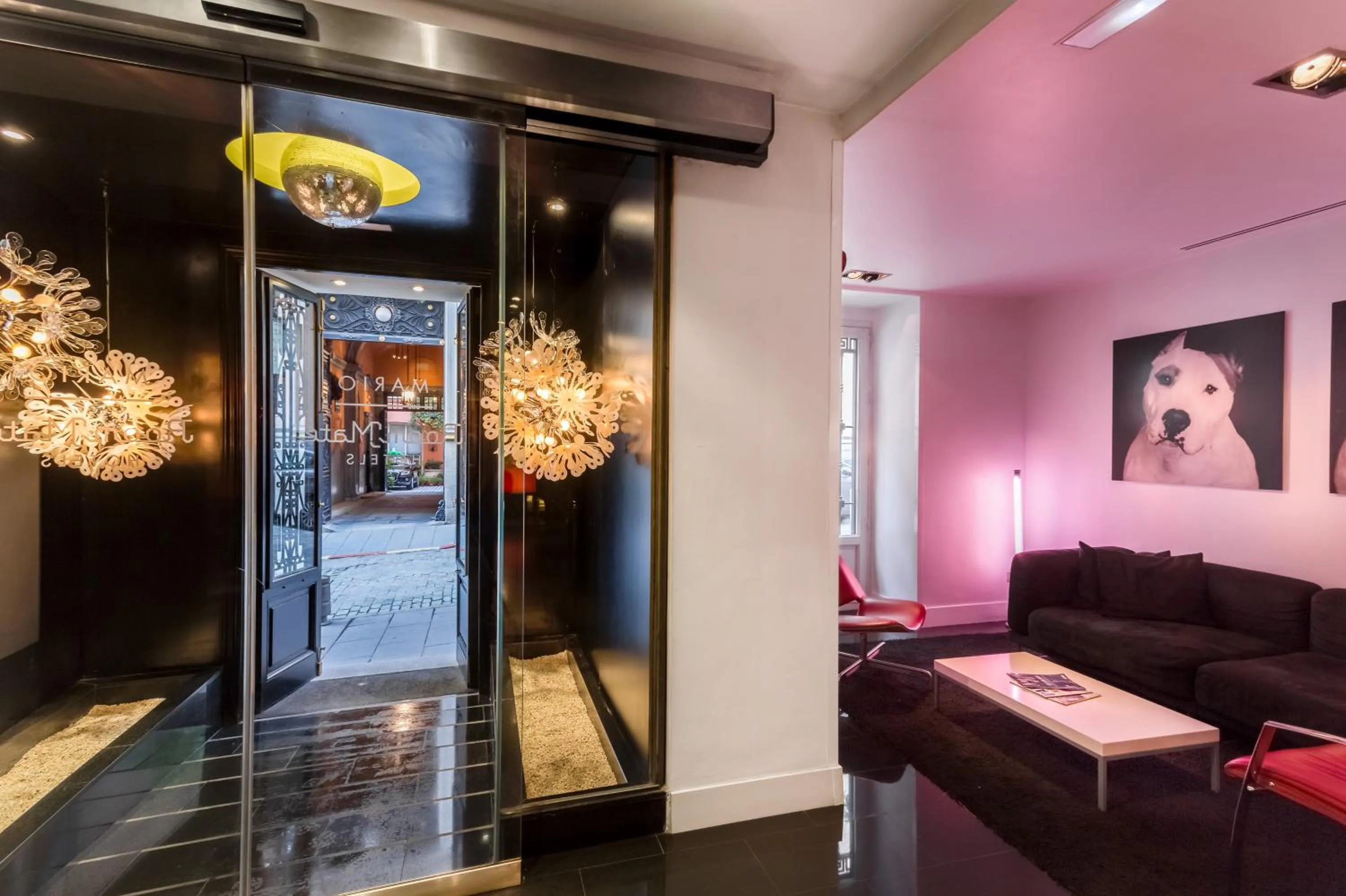 Lobby or reception in Room Mate Mario, Madrid