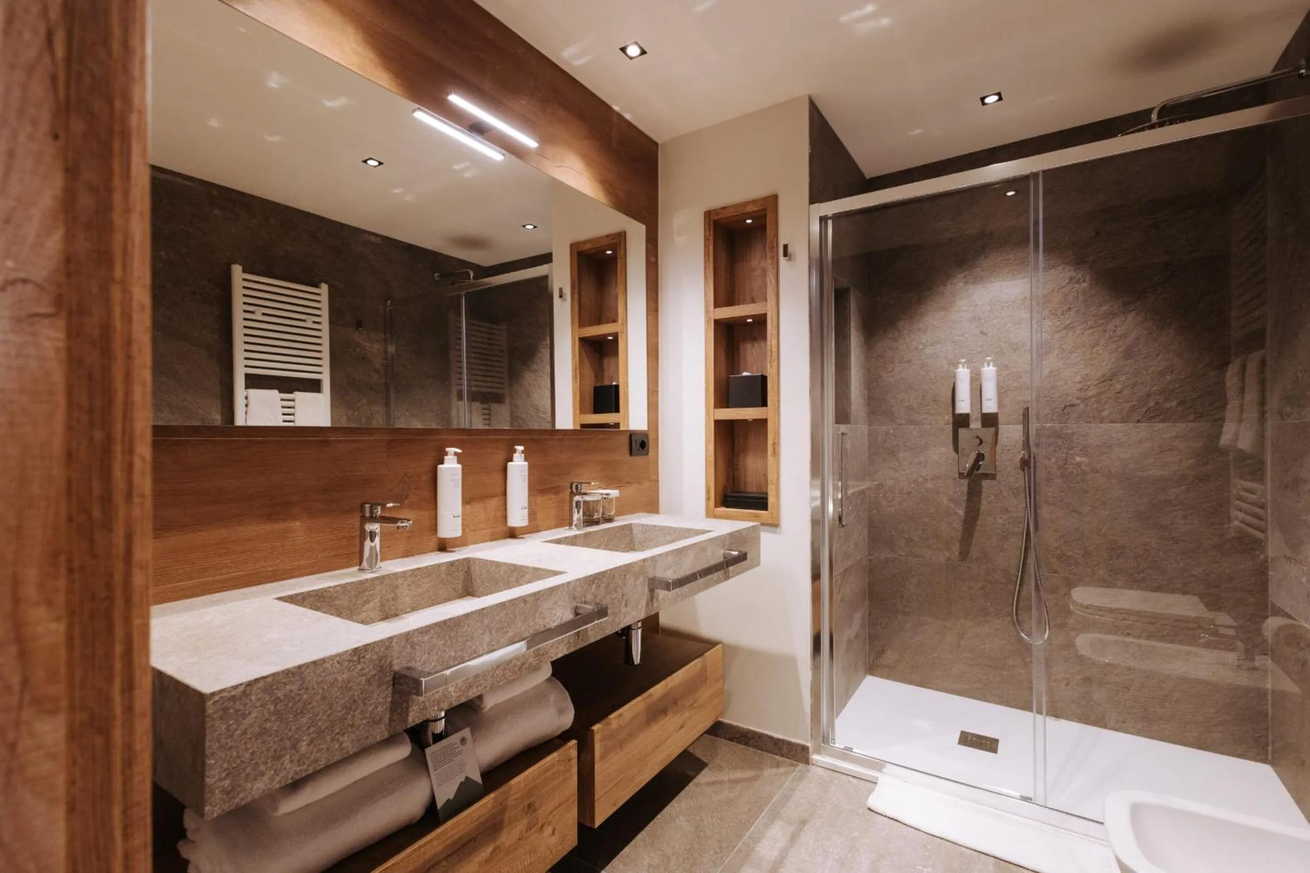 Bathroom in Valtur Cervinia Cristallo Ski Resort