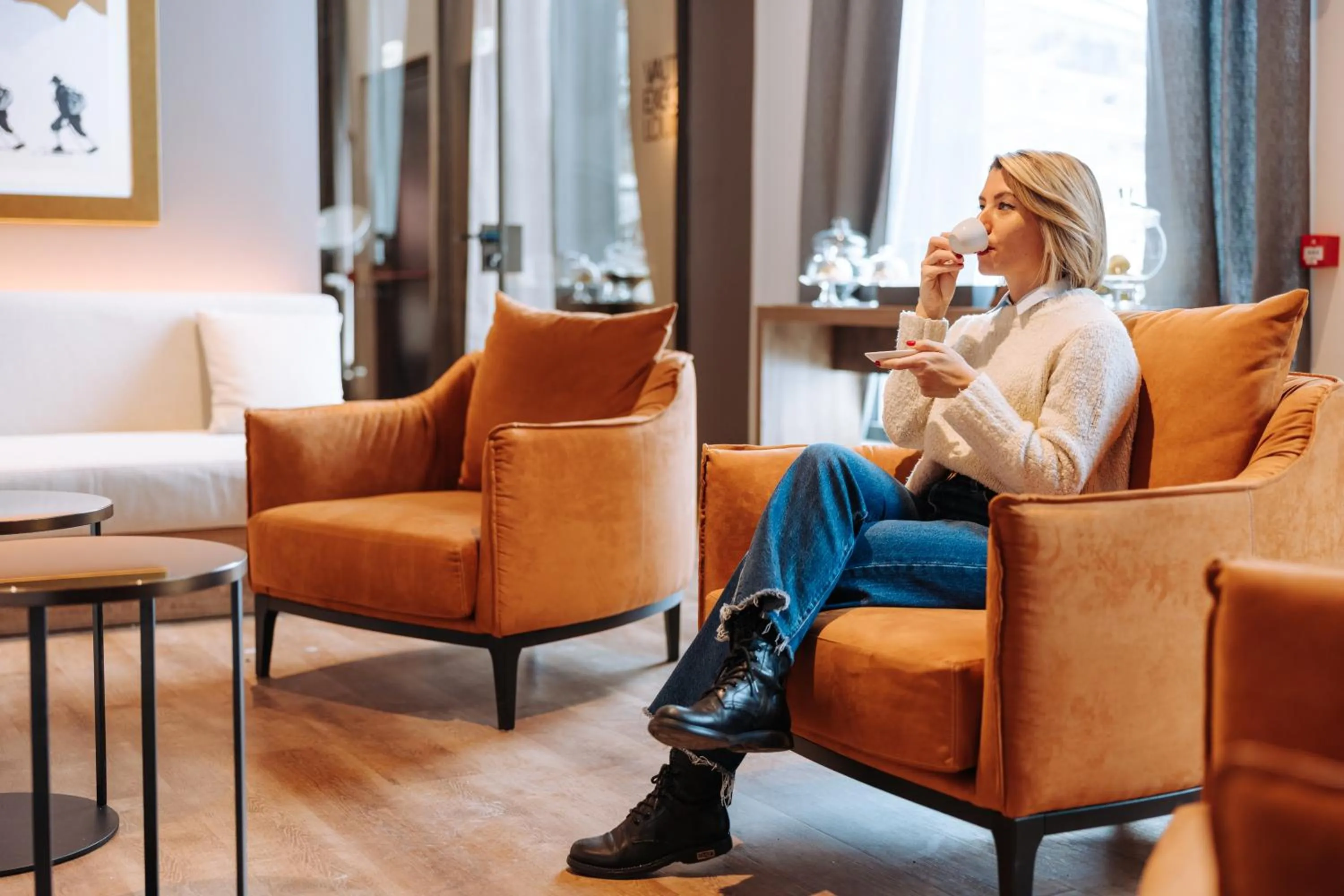 Seating area in Valtur Cervinia Cristallo Ski Resort