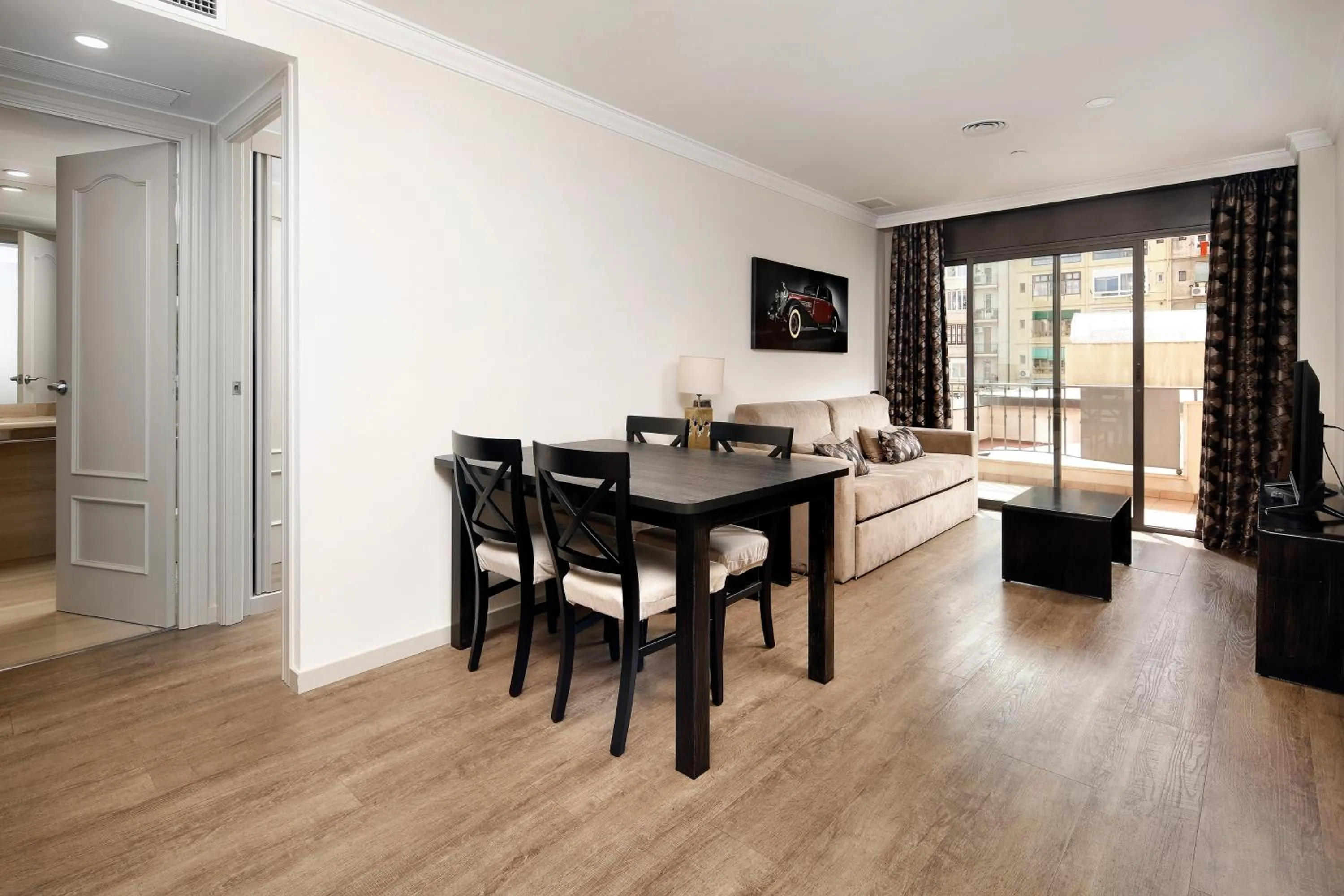 Living room in Apartaments-Hotel Hispanos 7 Suiza