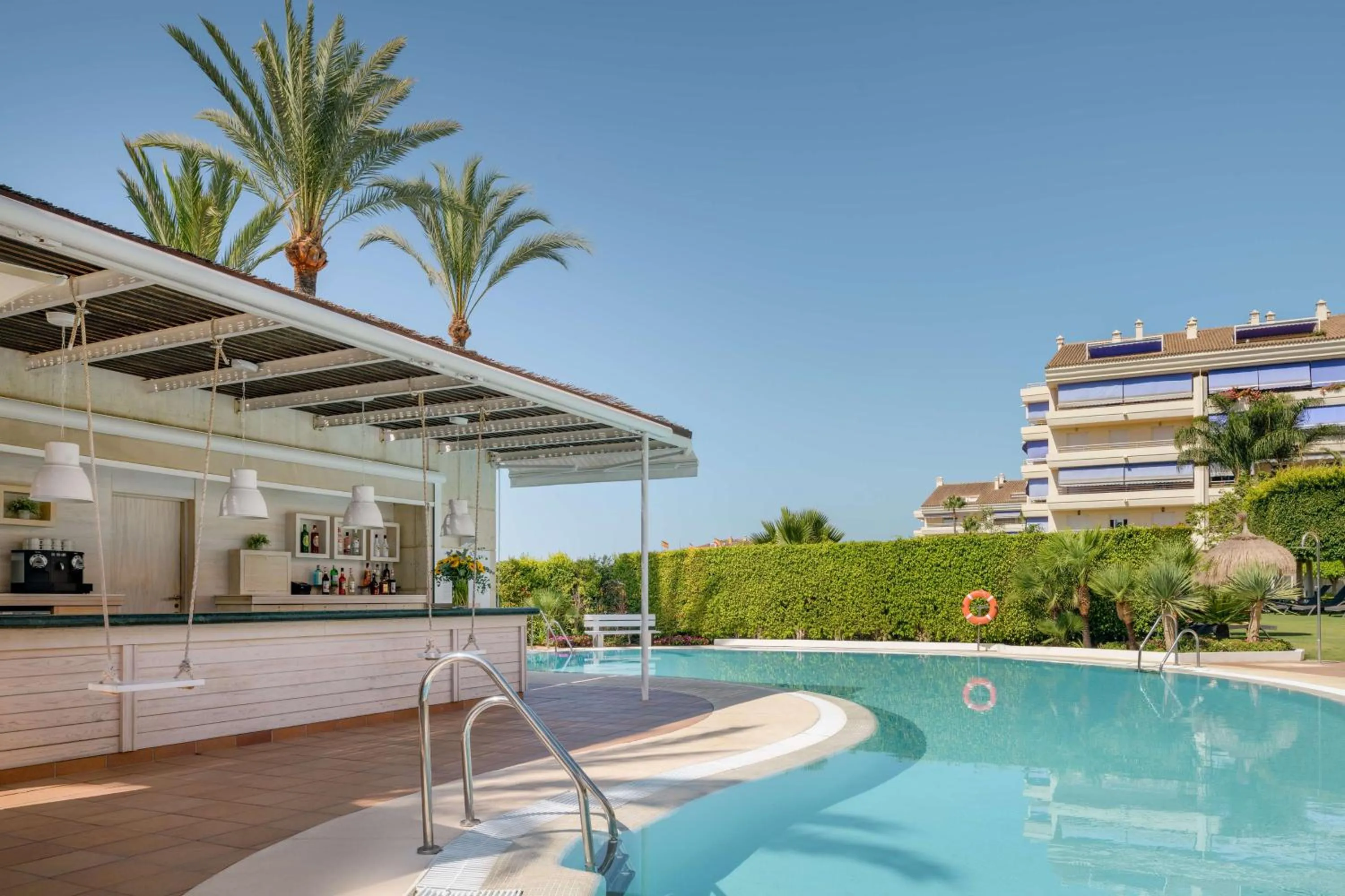 Pool view in NH Collection Marbella