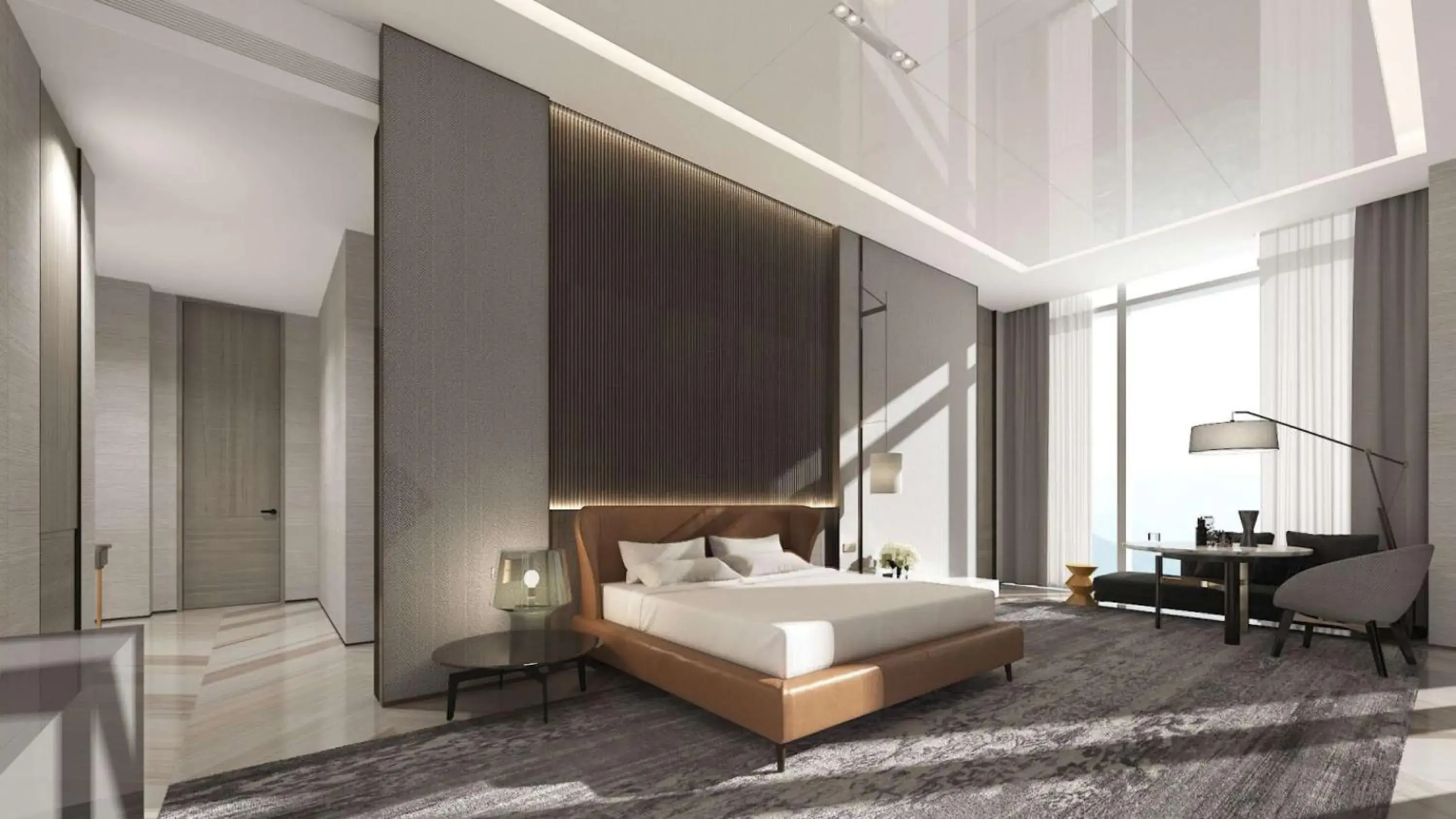 Bed in Hilton Zhuji Bed in Hilton Zhuji