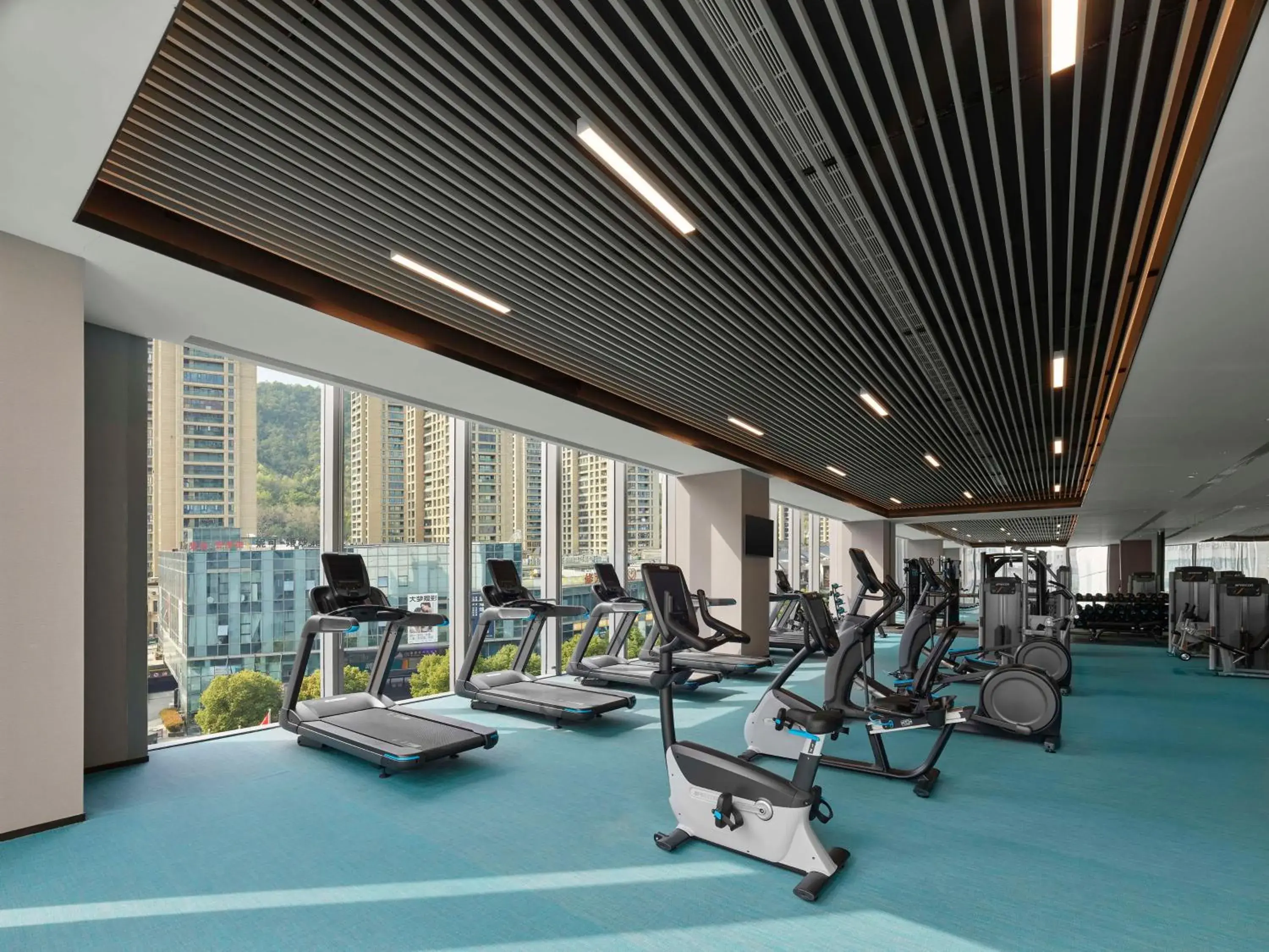 Fitness centre/facilities in Hilton Zhuji Fitness centre/facilities in Hilton Zhuji