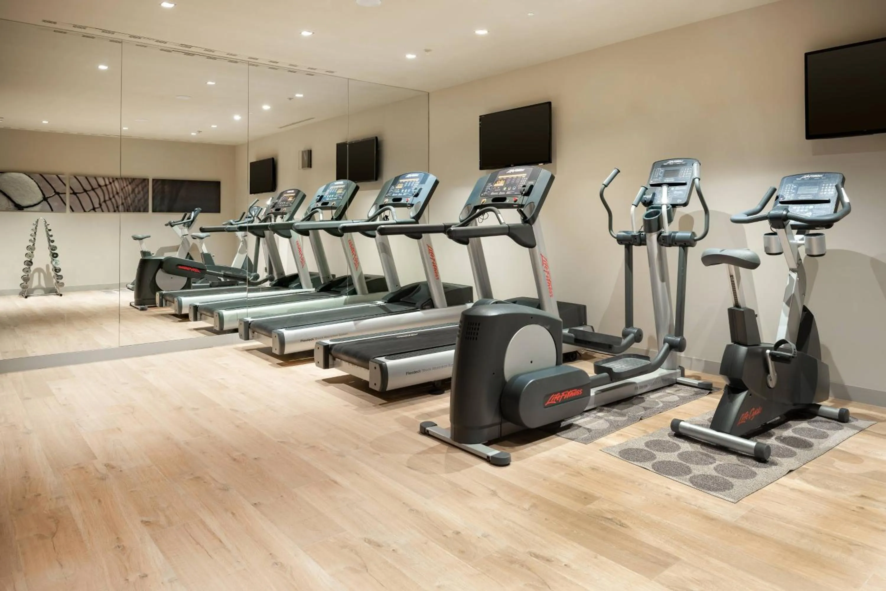 Fitness centre/facilities in AC Hotel Aitana by Marriott