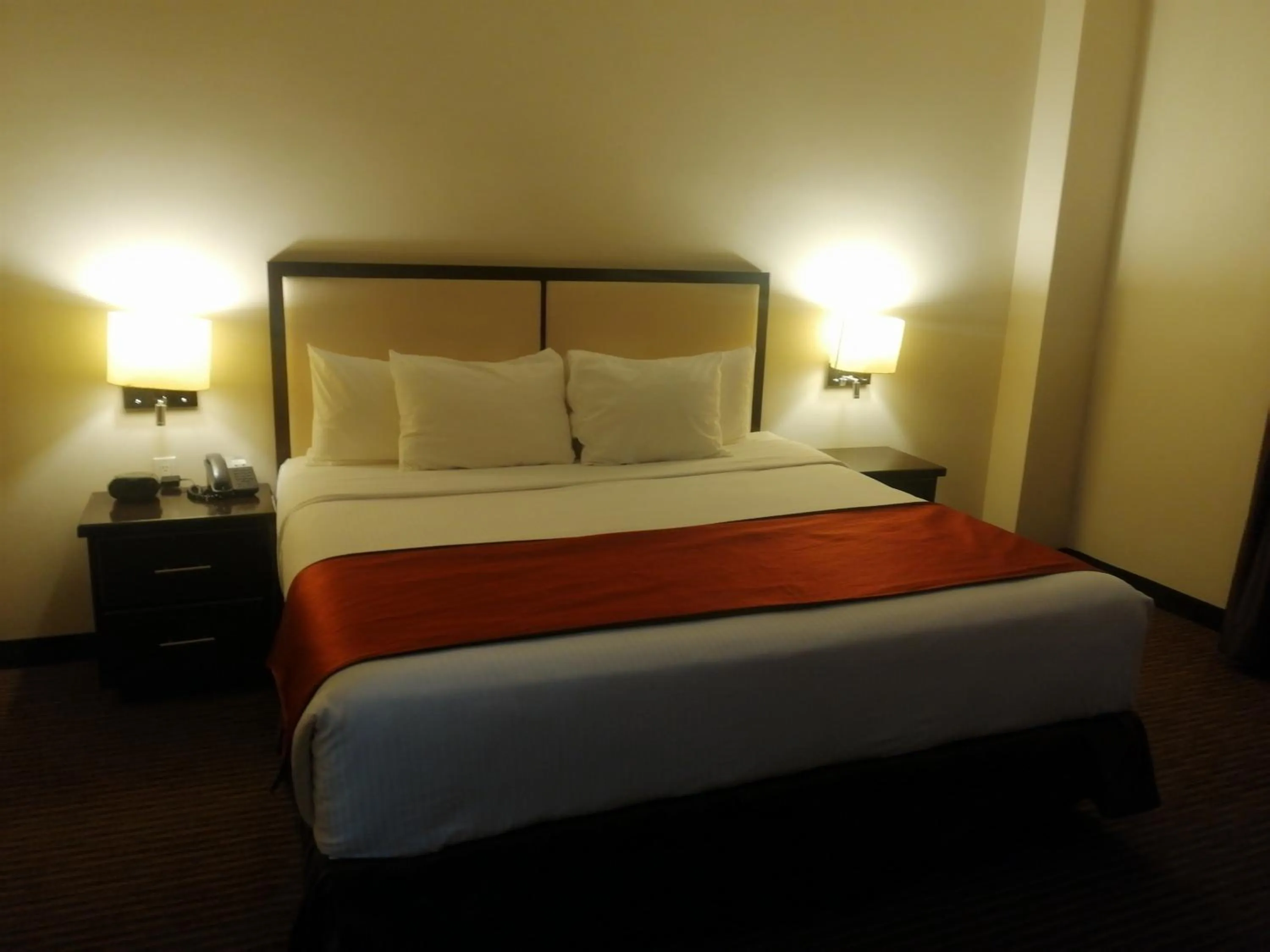 Bed in Hotel La Mina Parral