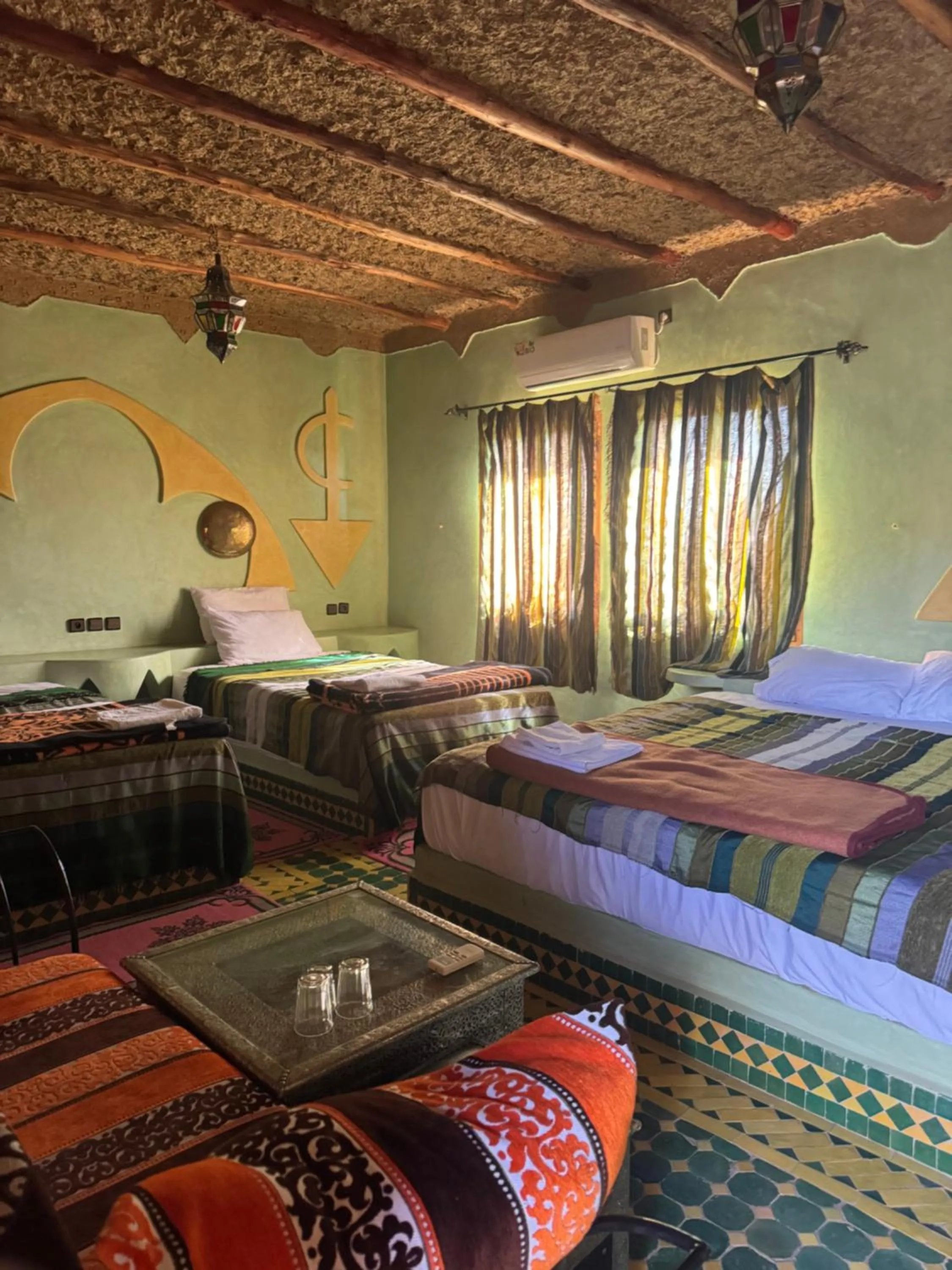 Bed in Hotel ksar merzouga