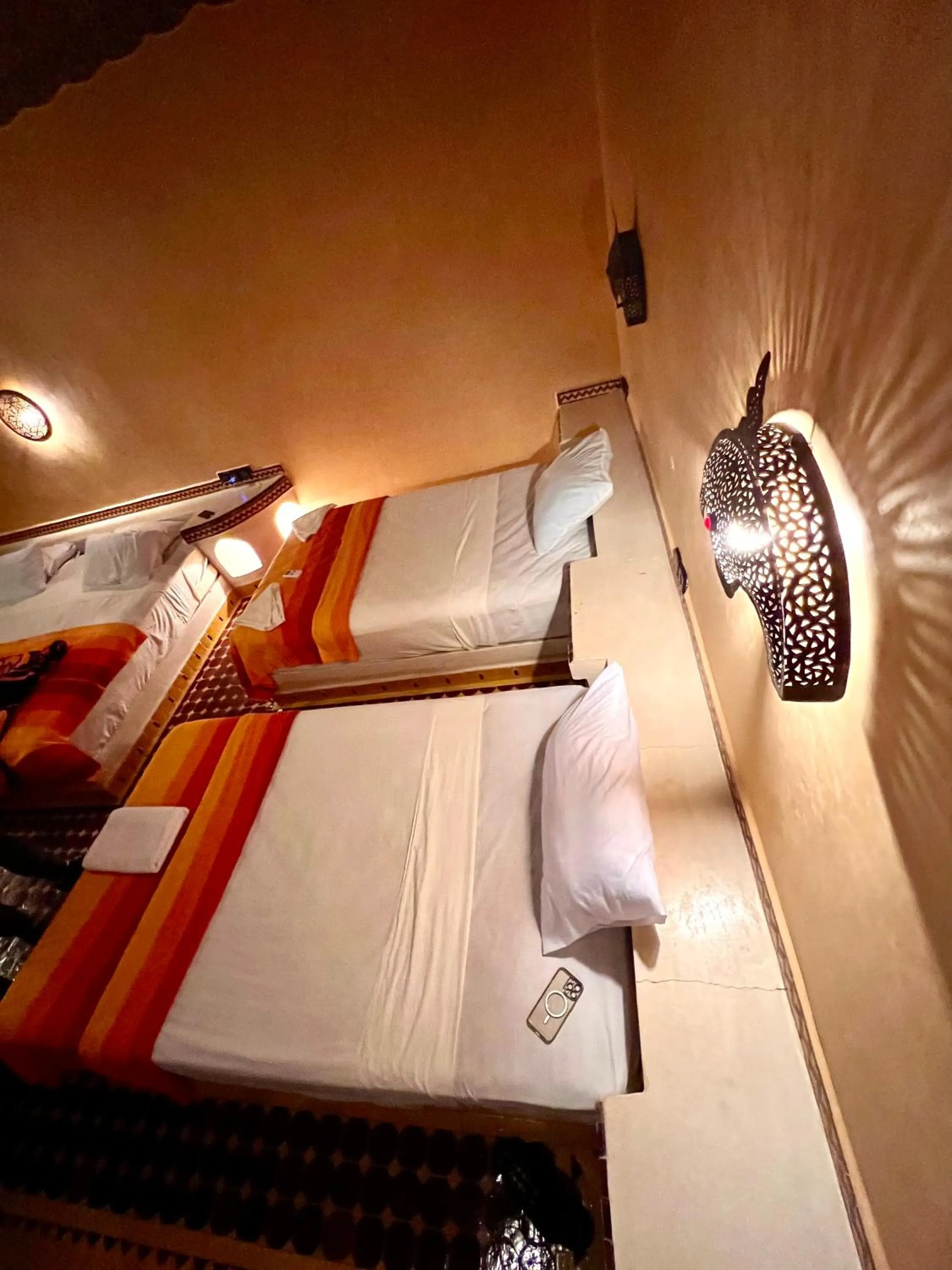 Bed in Hotel ksar merzouga