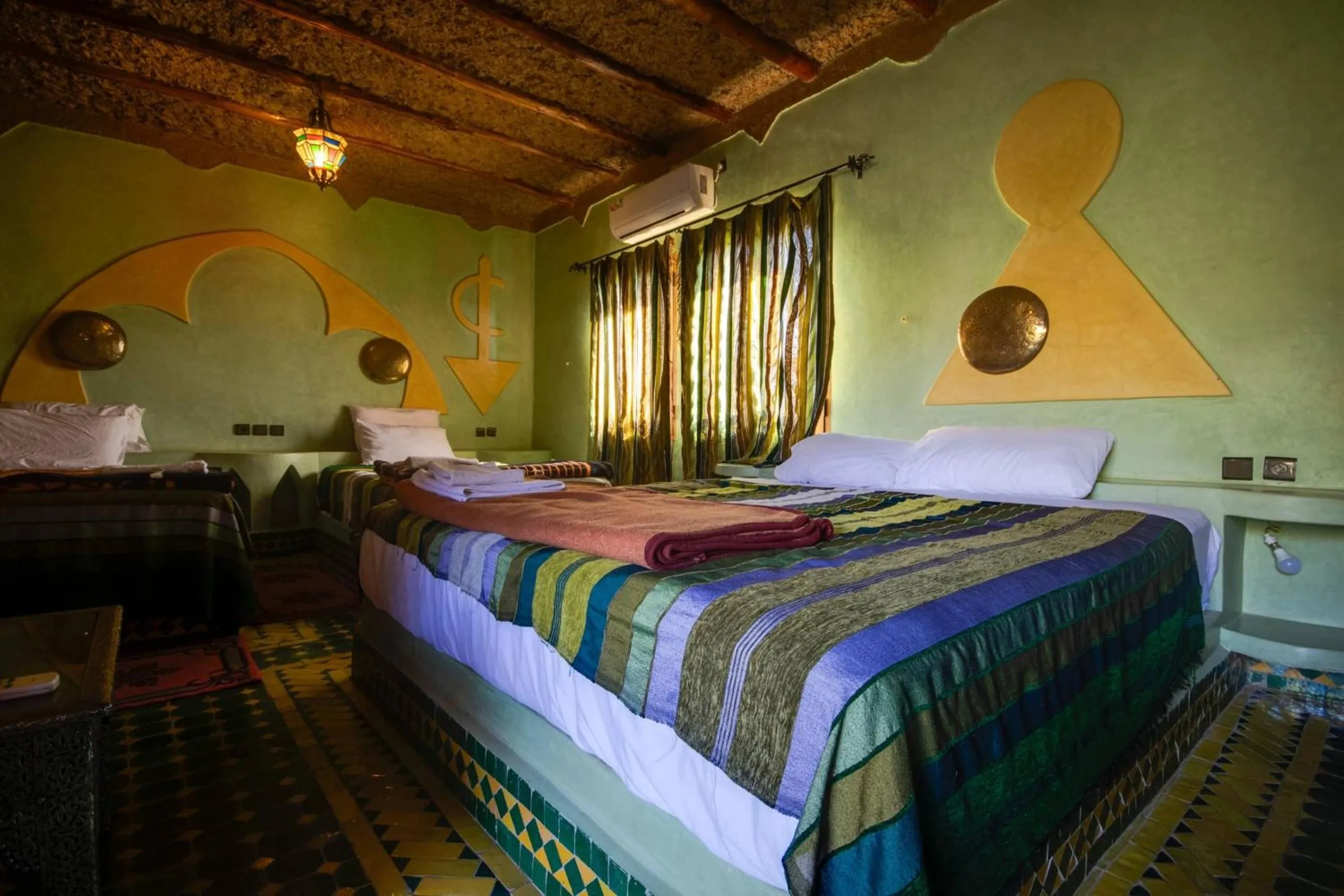 Bed in Hotel ksar merzouga